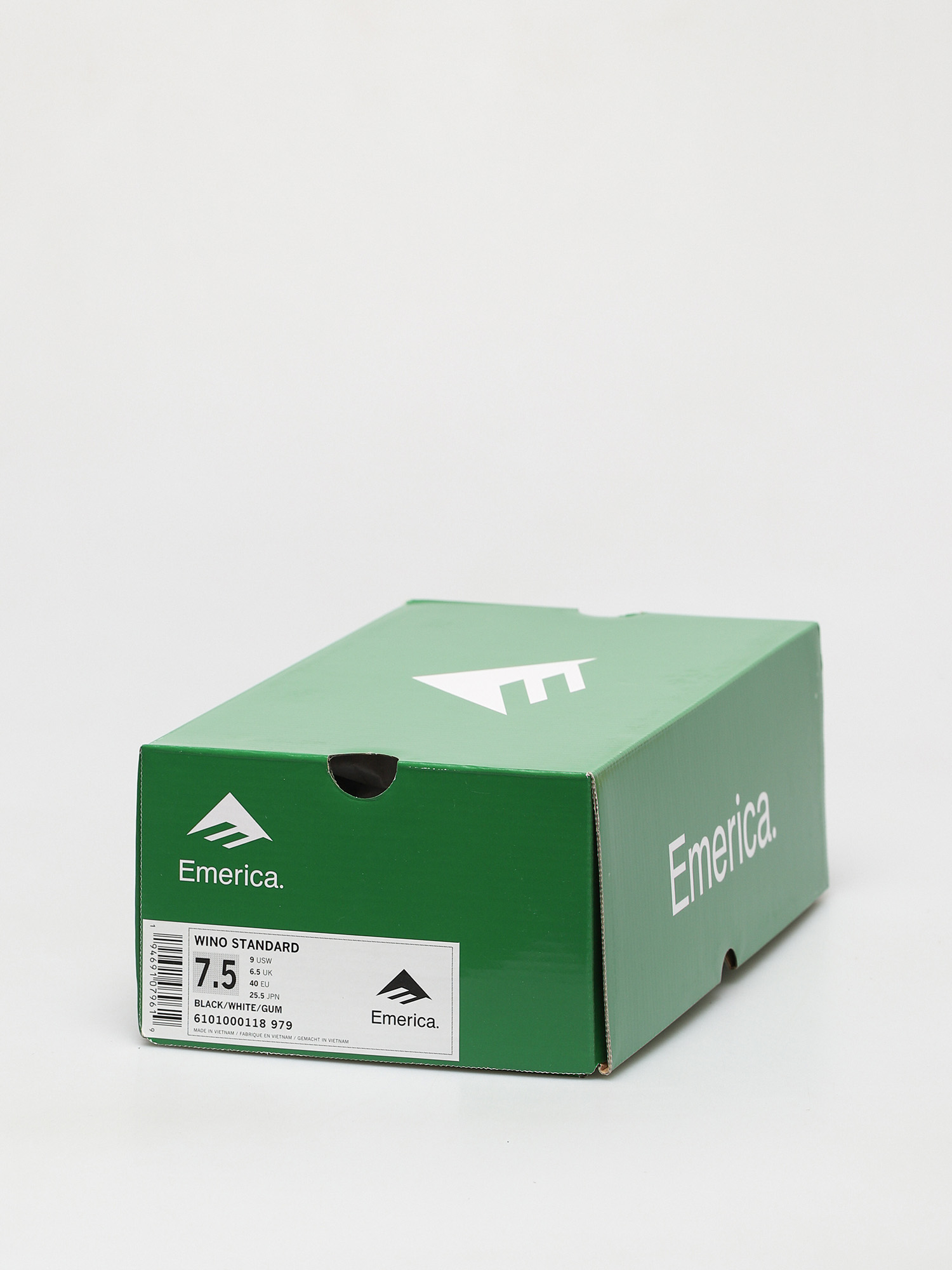 Emerica Wino Standard Cipők (black/white/gum)