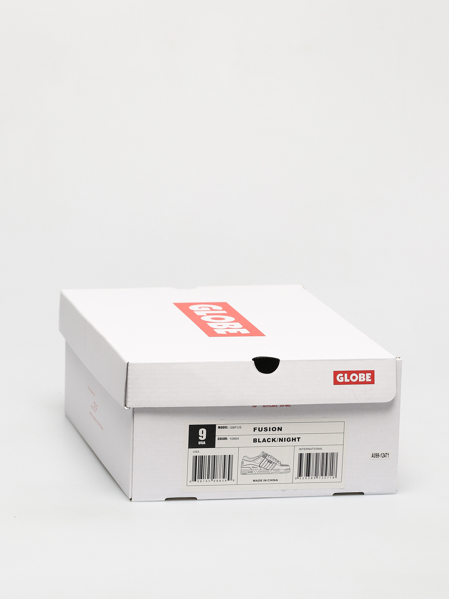 Globe Fusion Cipők (black/night)