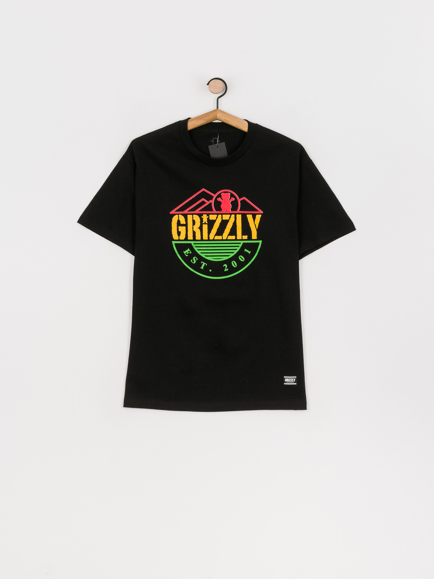 Grizzly Griptape Higher Standard Ujjatlan felső (black)