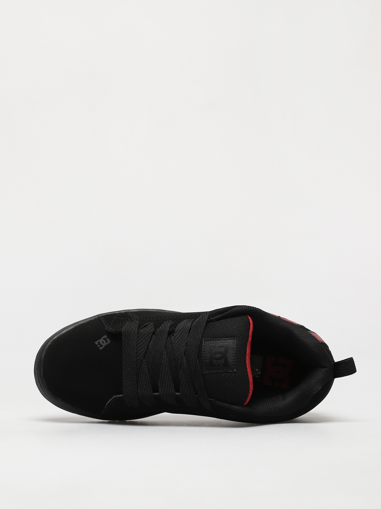 DC Court Graffik Cipők (black/red print)