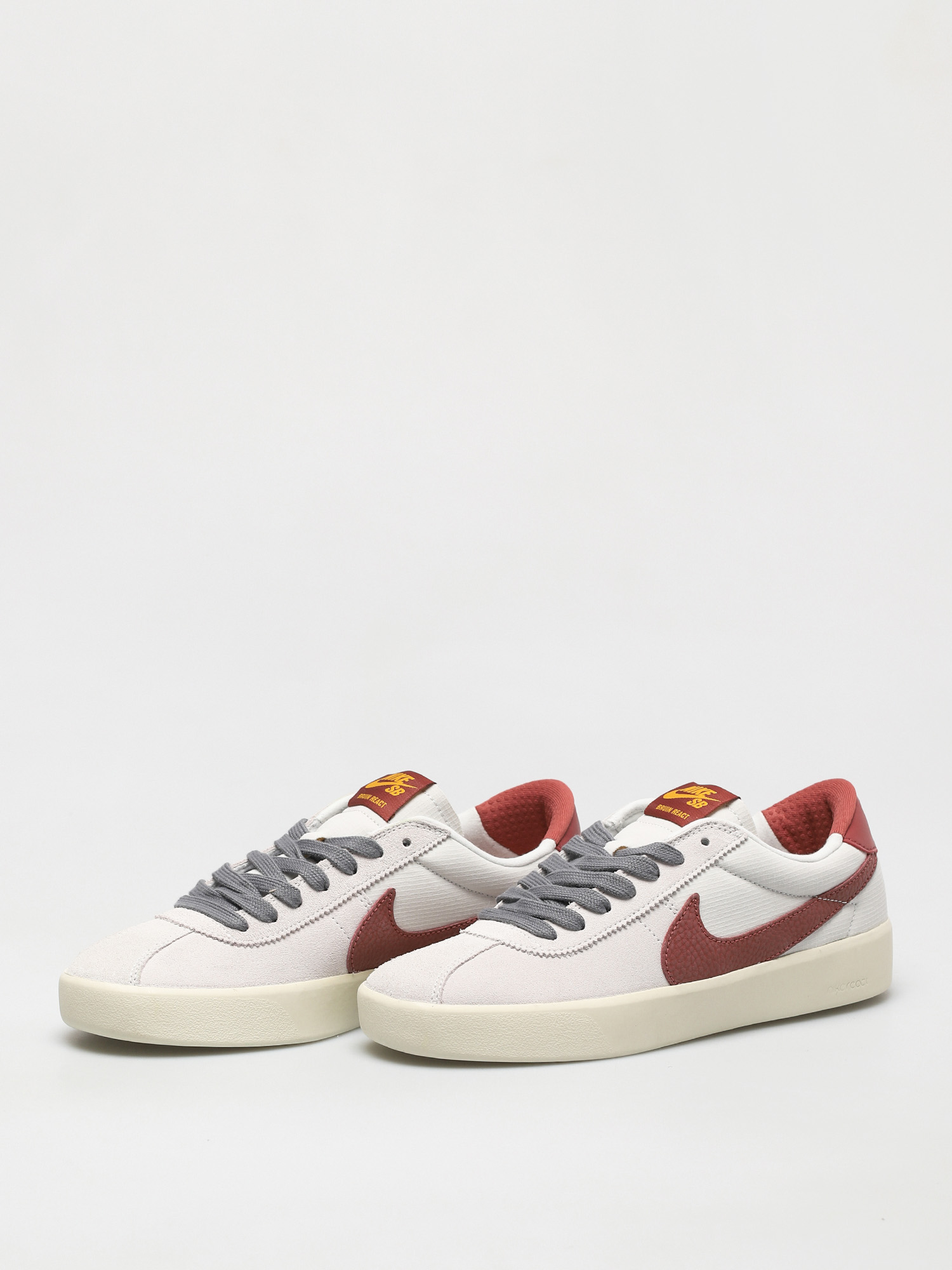 Nike SB Bruin React Cipők (photon dust/canyon rust photon dust)