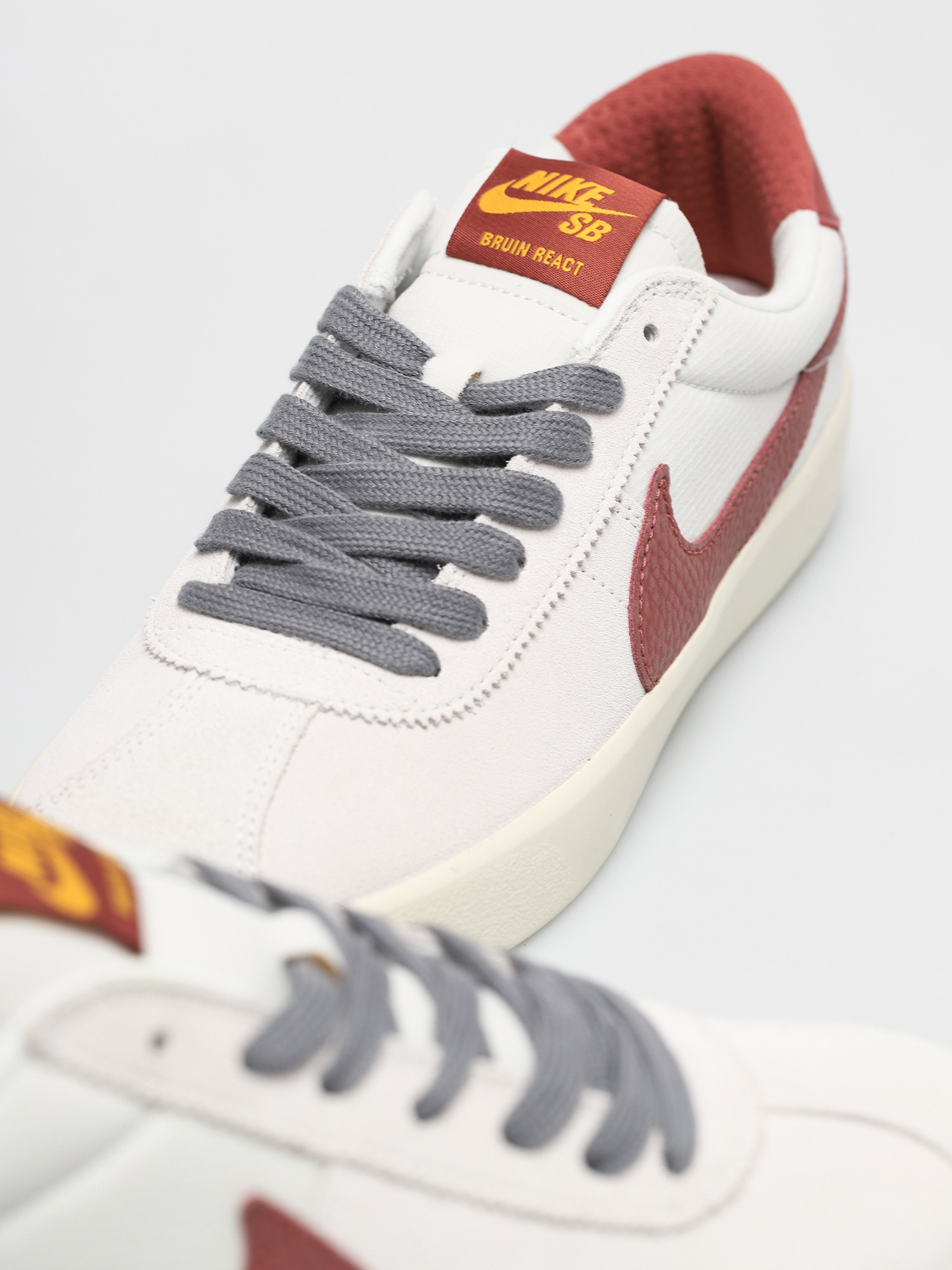 Nike SB Bruin React Cipők (photon dust/canyon rust photon dust)