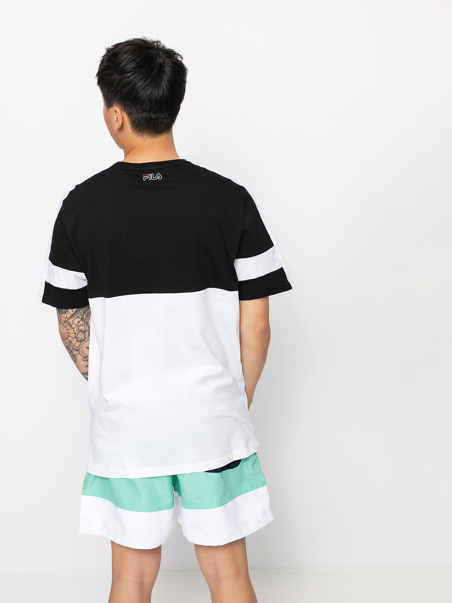 Fila Jadon Blocked Ujjatlan felső (bright/white black)