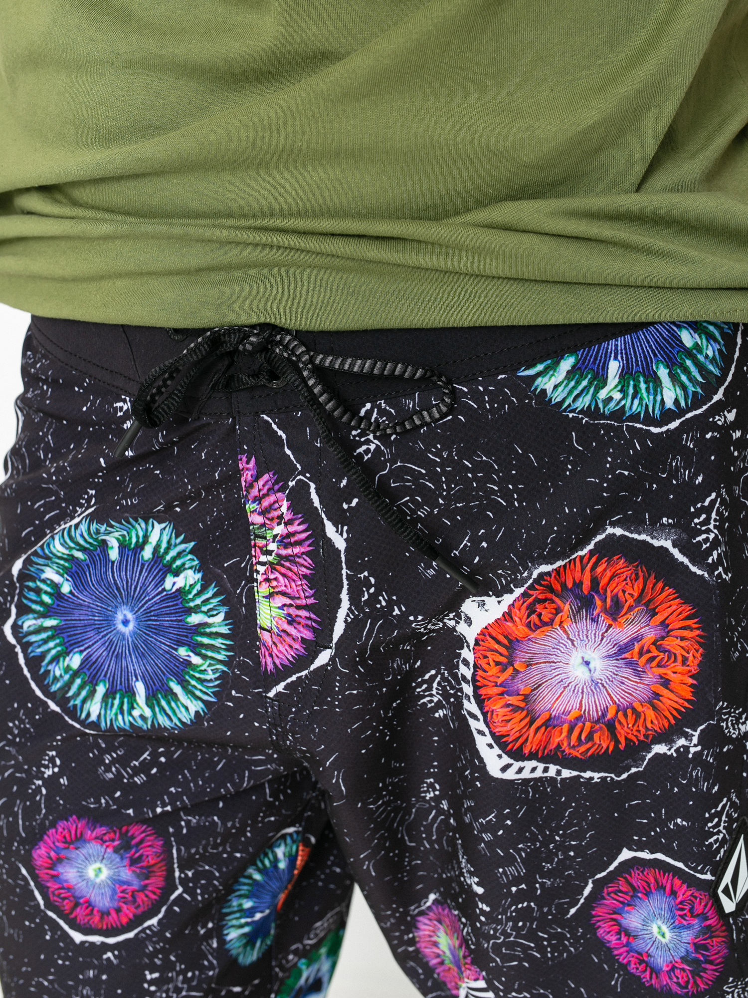 Volcom Coral Morph 20 Boardshort (black)