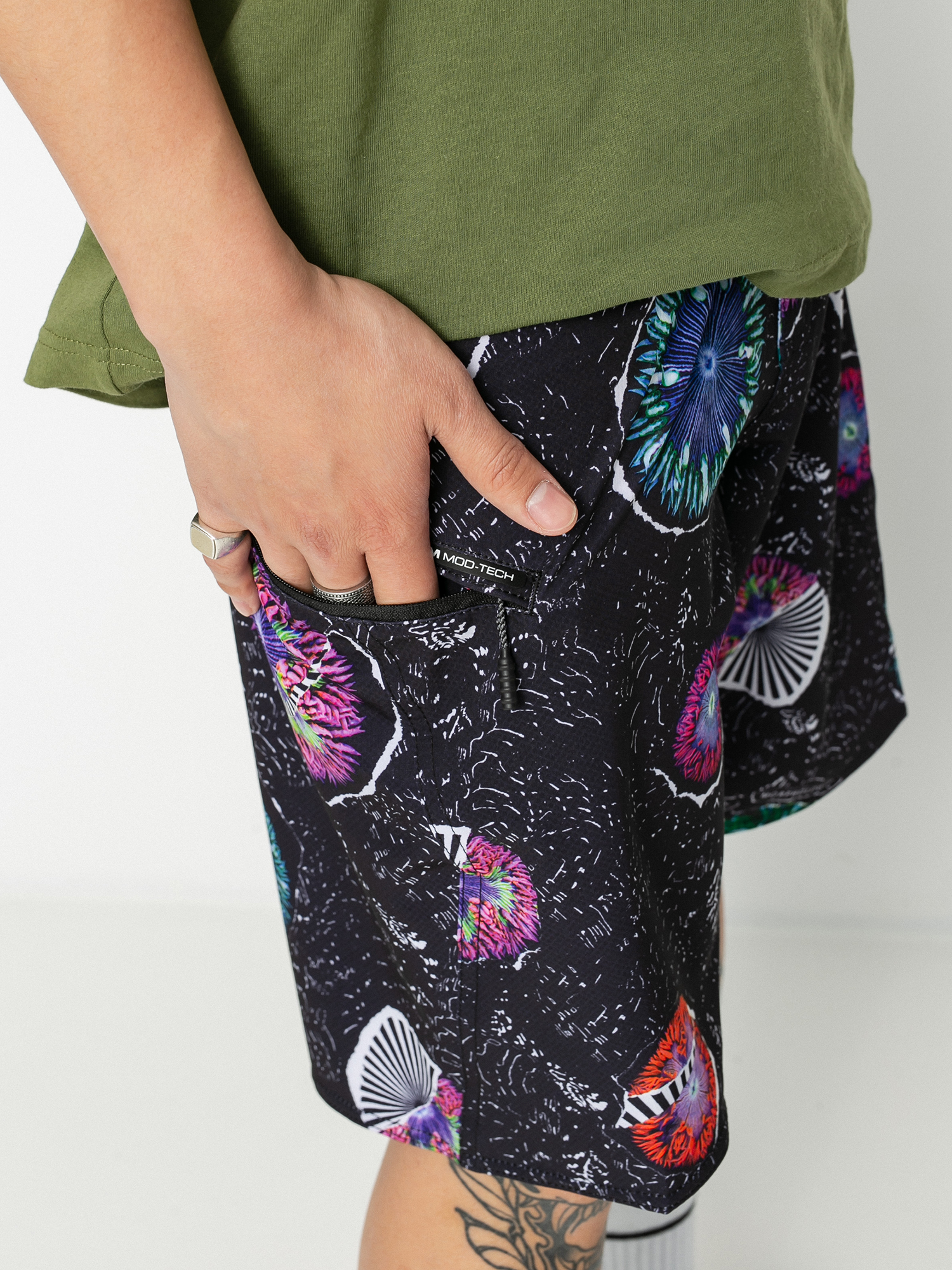 Volcom Coral Morph 20 Boardshort (black)