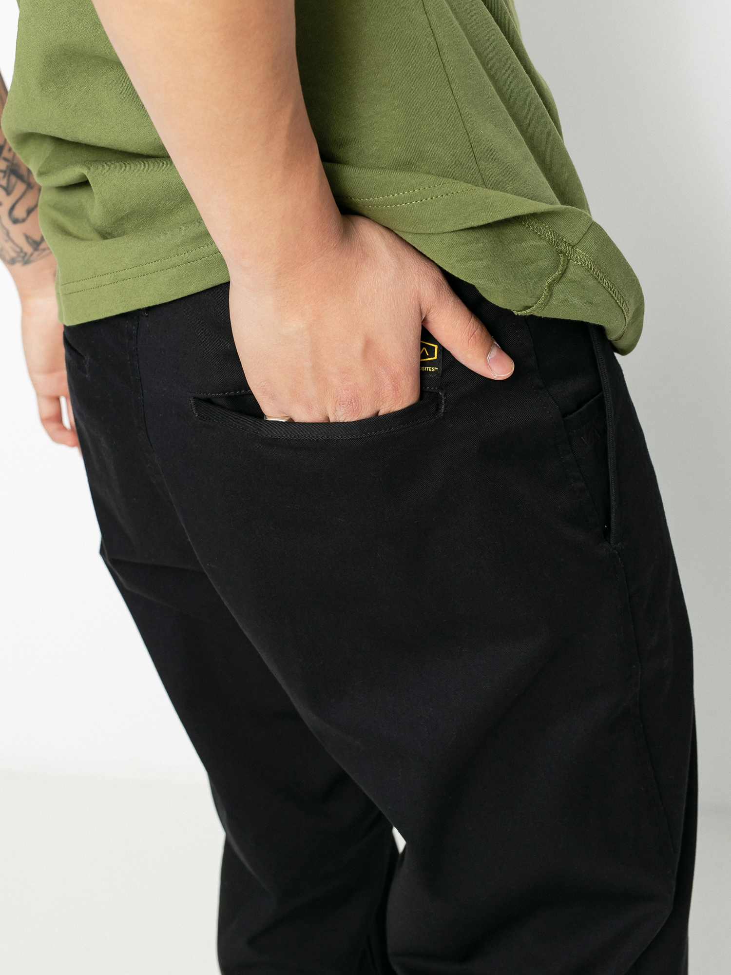 RVCA Americana Chino Kisnadrág (rvca black)