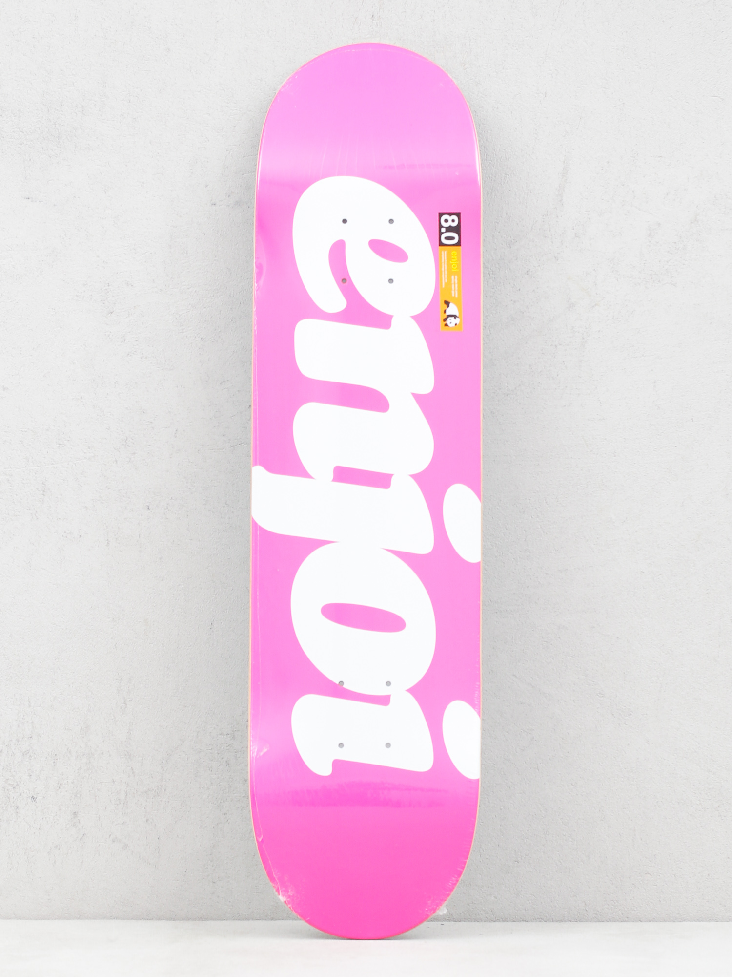 Enjoi Flocked Gördeszka lap (pink)