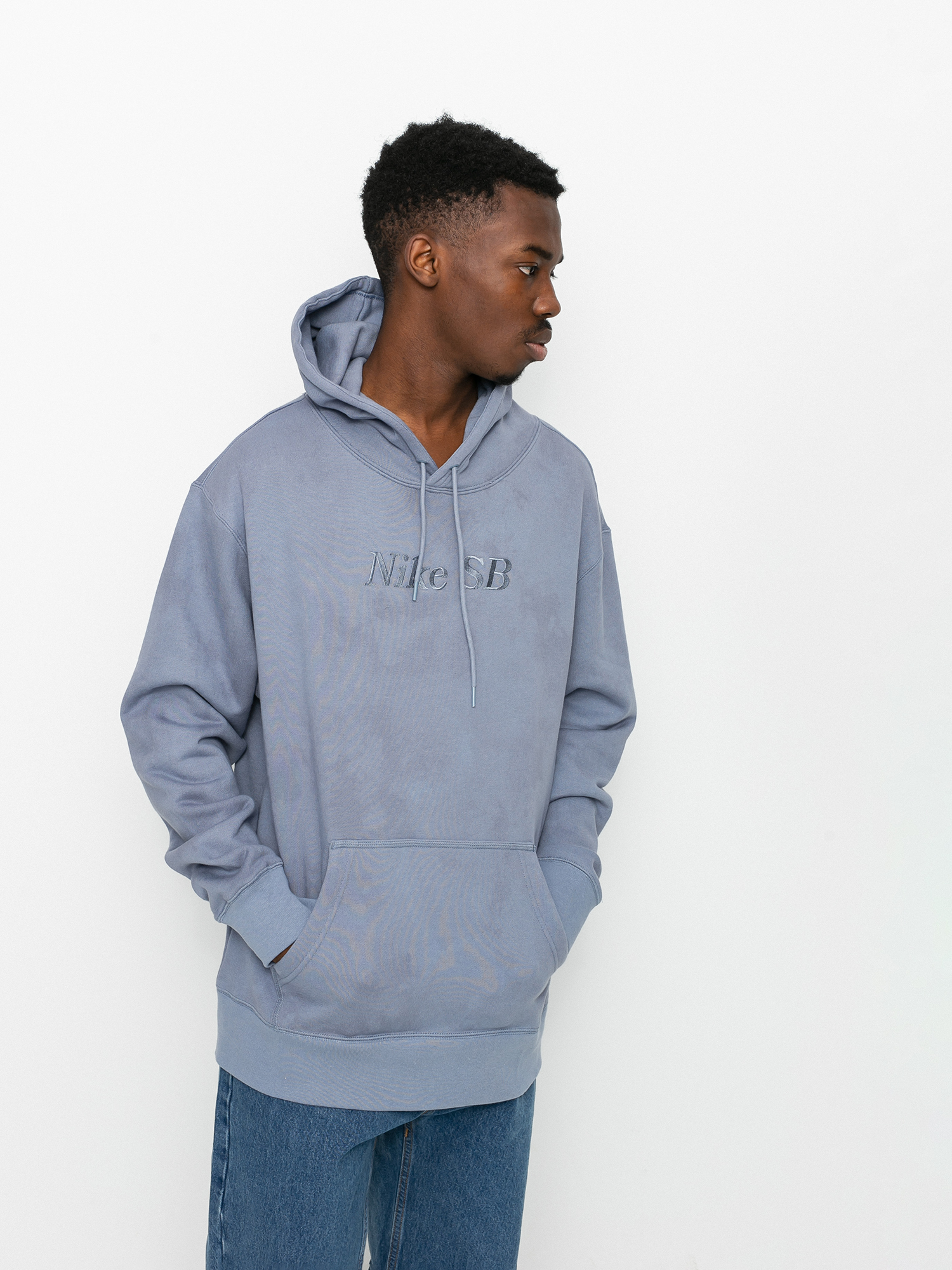 Nike SB Front Script Pulóver (ashen slate/ashen slate)