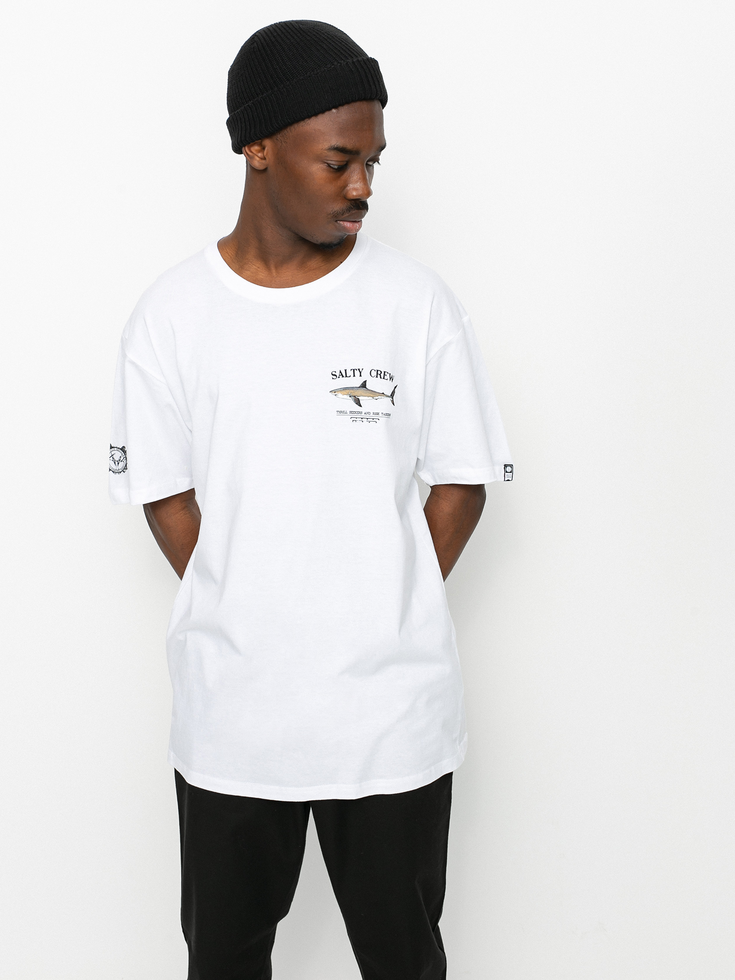 Salty Crew Bruce Premium Ujjatlan felső (white)