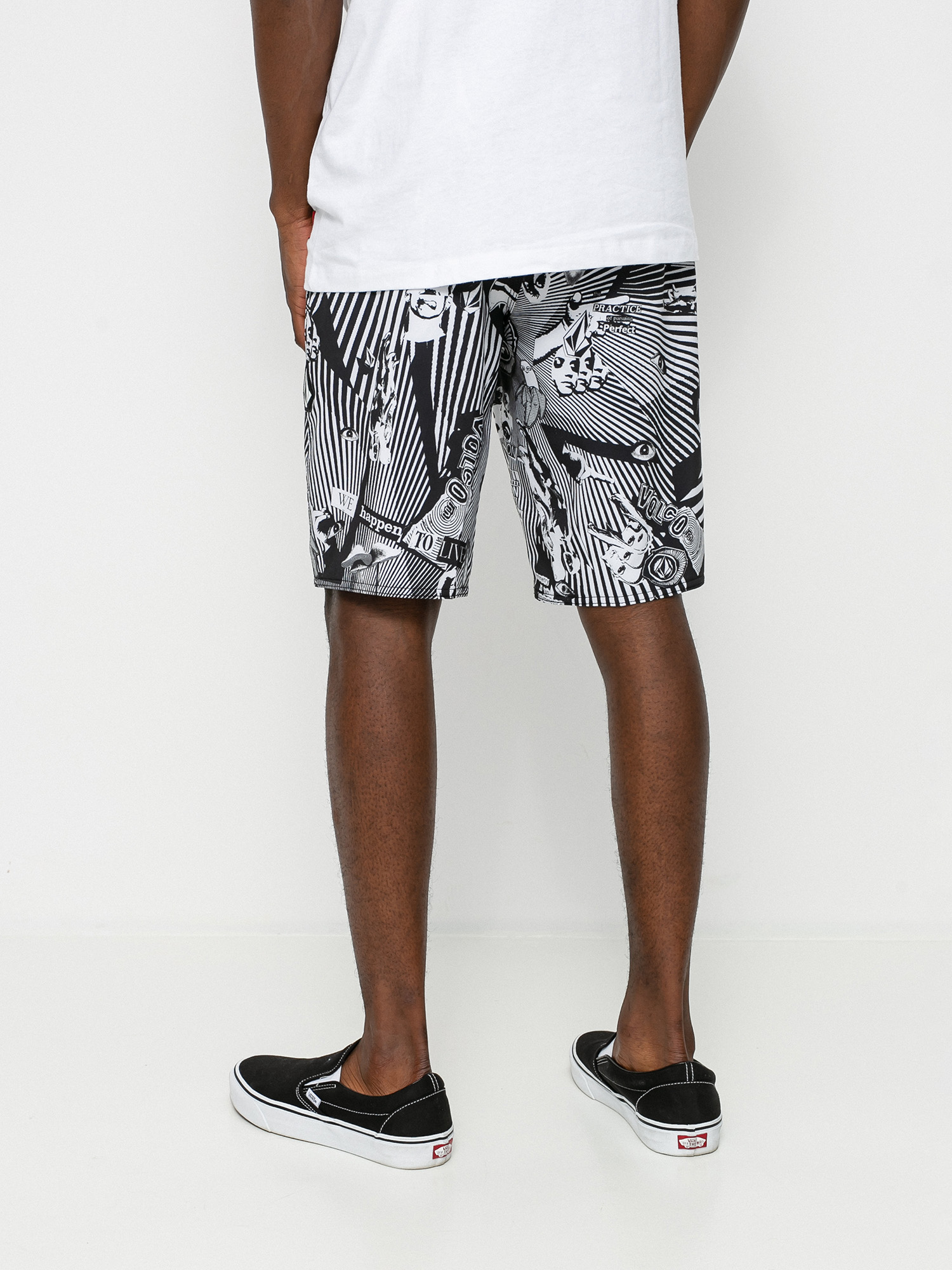 Volcom Mod Lido Prnt 20 Boardshort (black)
