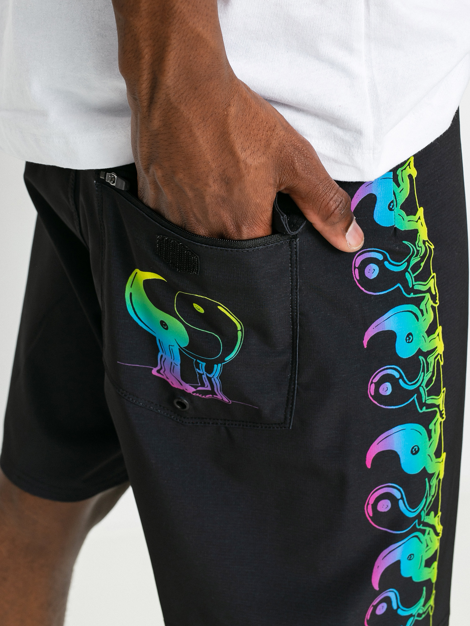 RVCA Loltz Trunk Boardshort (black)