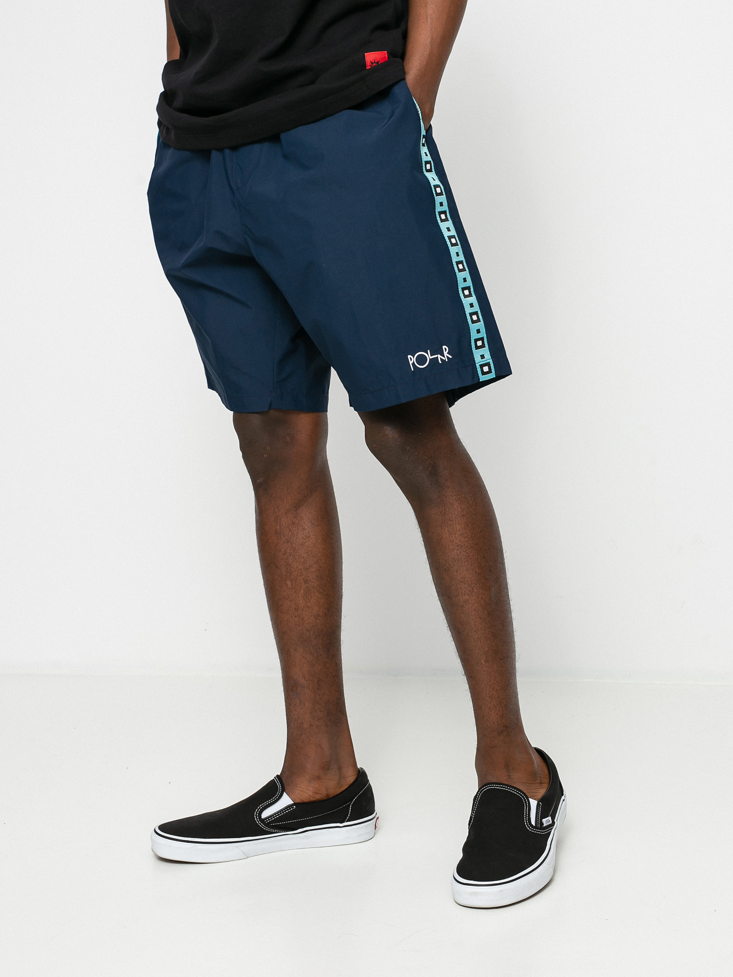 Polar Skate Square Stripe City Swim Rövidnadrág (navy)