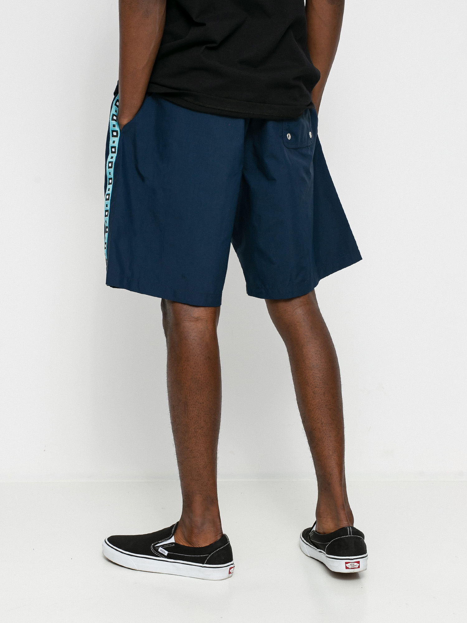 Polar Skate Square Stripe City Swim Rövidnadrág (navy)