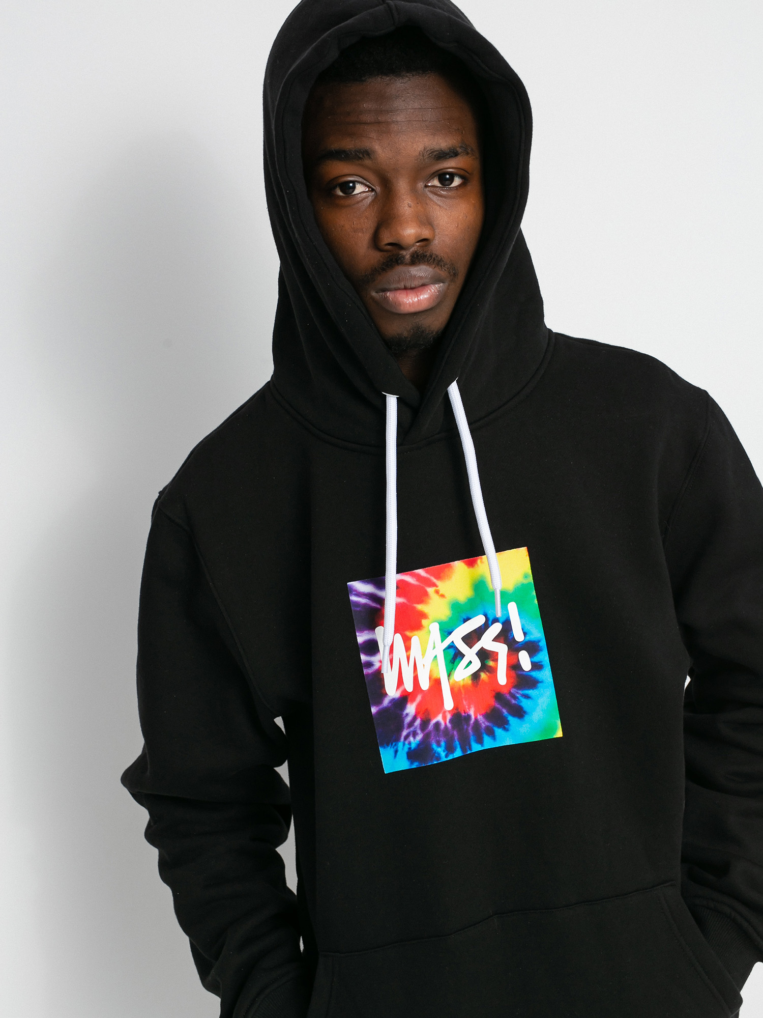 MassDnm Psycho Quad HD Kapucnis pulóver (black)