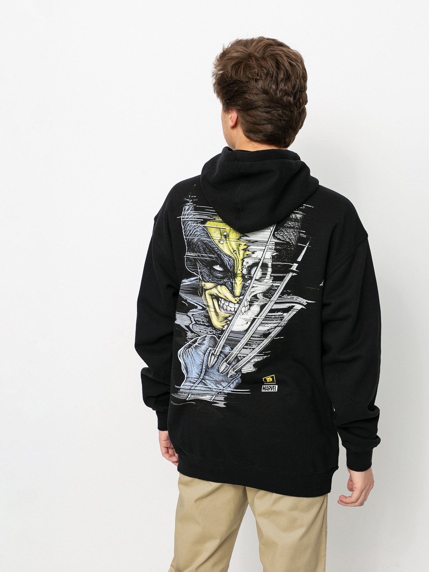 Primitive Wolverine HD Kapucnis pulóver (black)