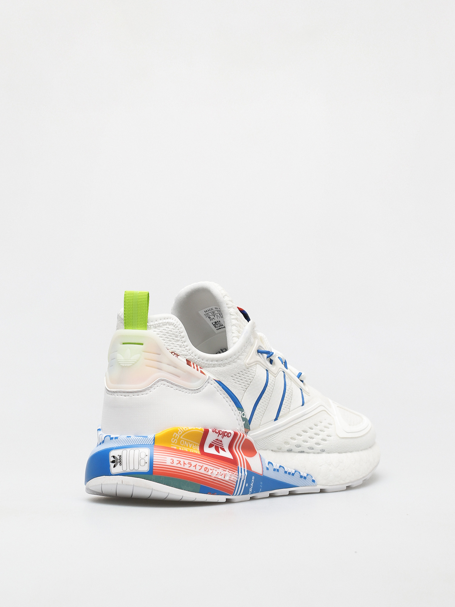 adidas Originals Cipők Zx 2K Boost (ftwwht/blue/orange)