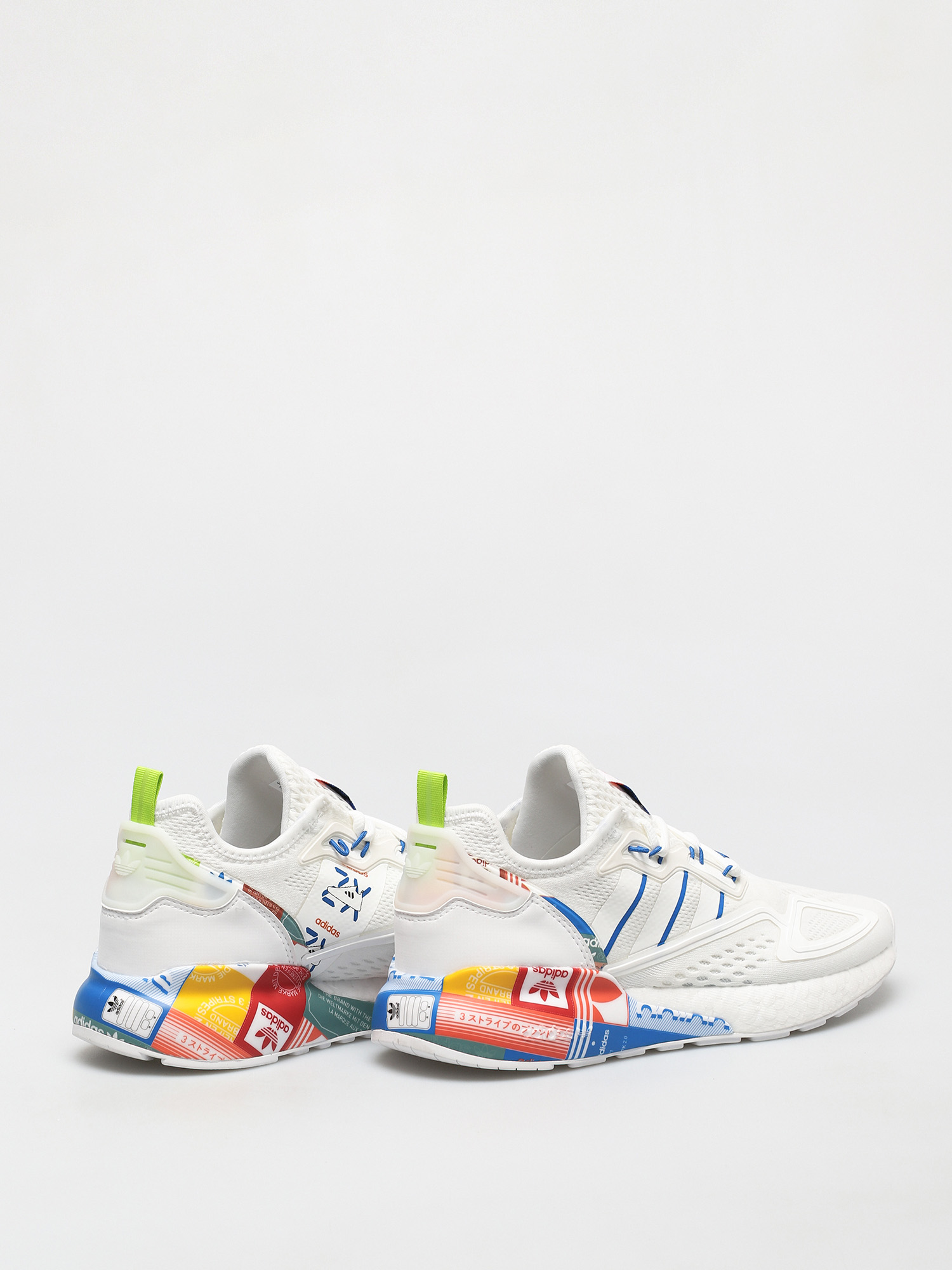 adidas Originals Cipők Zx 2K Boost (ftwwht/blue/orange)