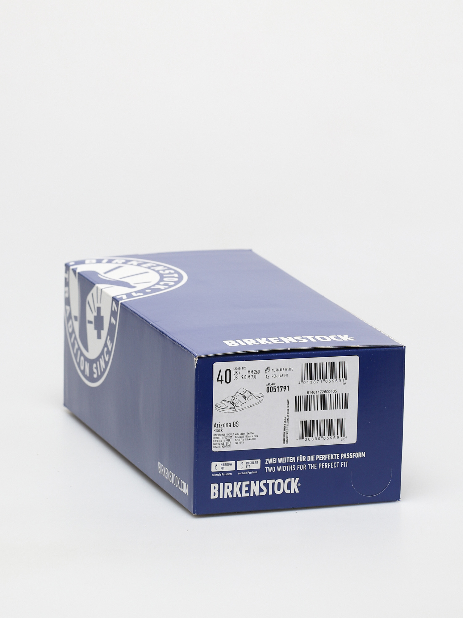 Birkenstock Arizona Regular Flip-flop papucsok (bf black)