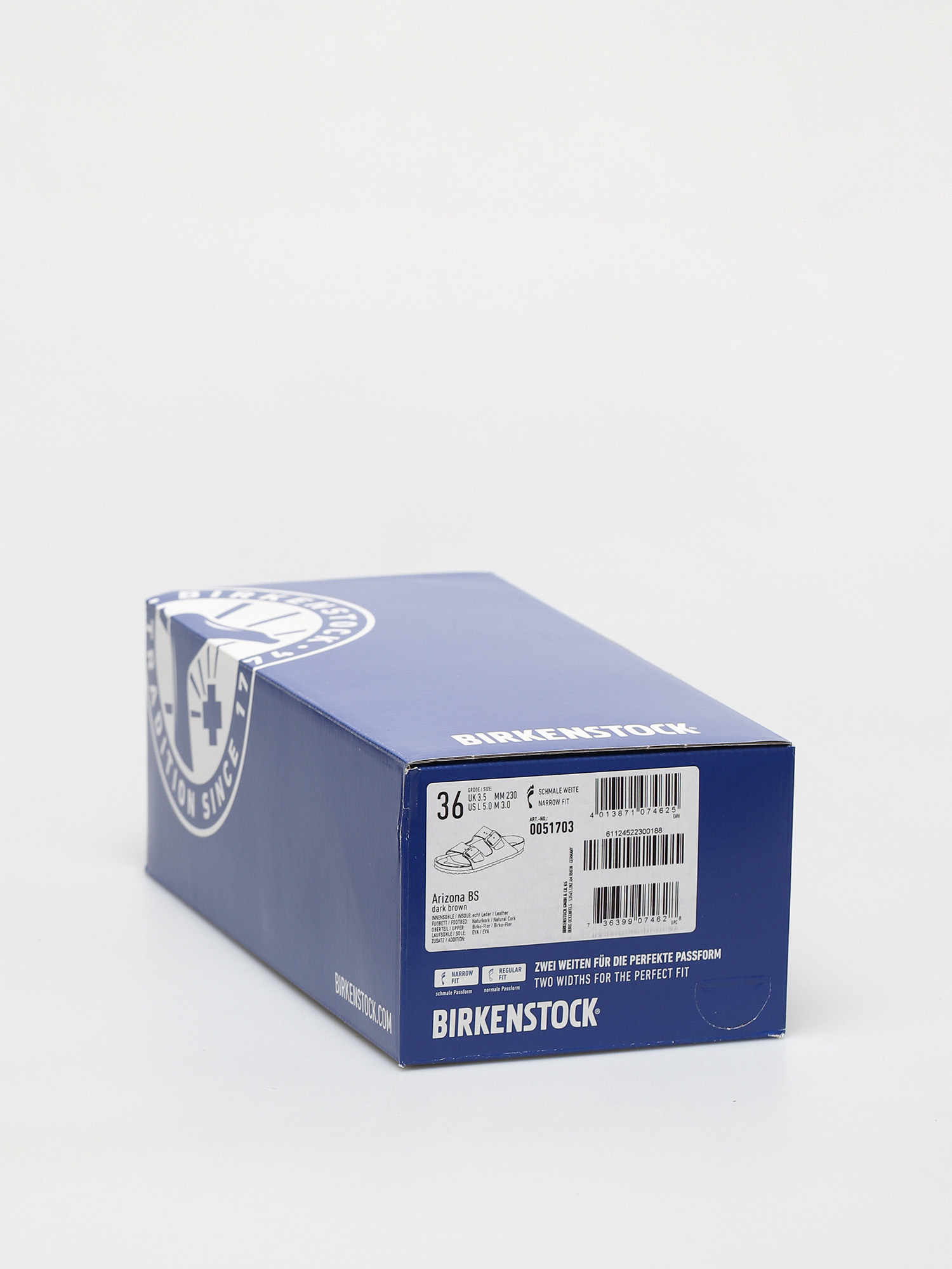 Birkenstock Arizona Narrow Flip-flop papucsok Wmn (bf dark brown)