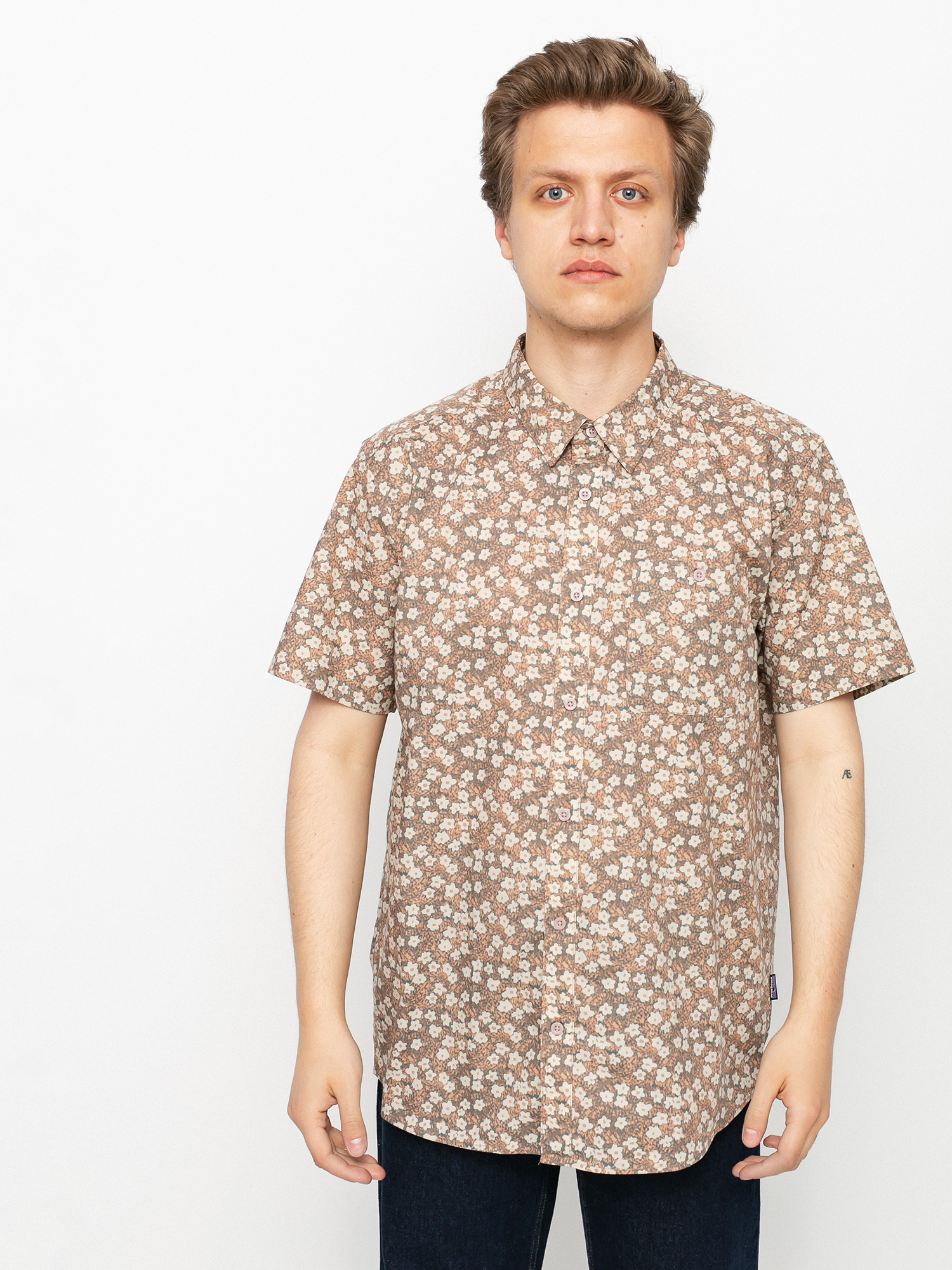 Patagonia Go To Ing (floral moss/stingray mauve)