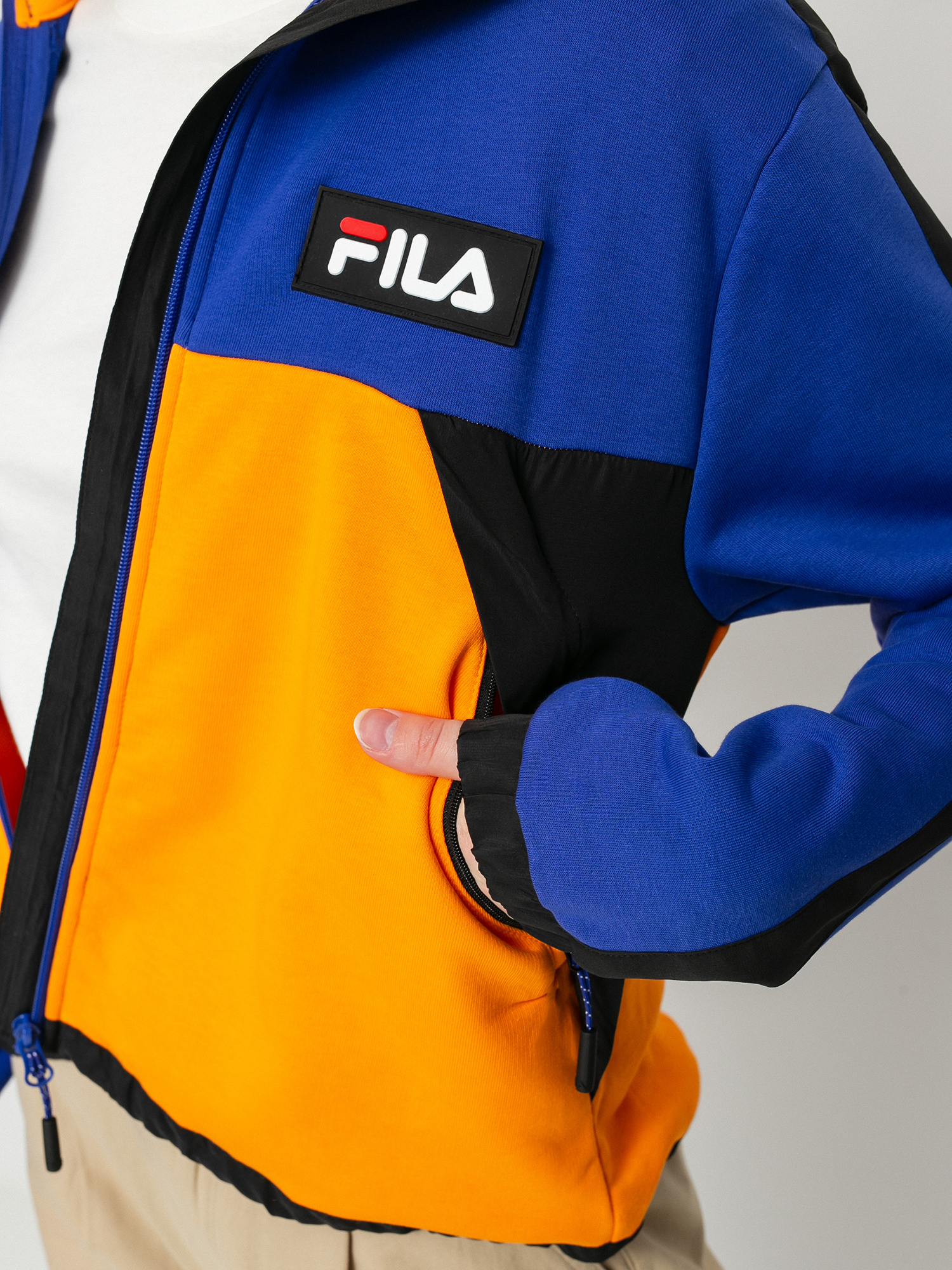 Fila Calant Wmn Dzseki (clematis blue/flame orange/black)