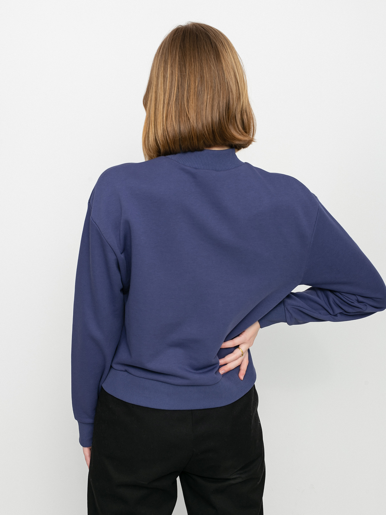 Fila Fauna Wide Cropped Wmn Pulóver (crown blue)