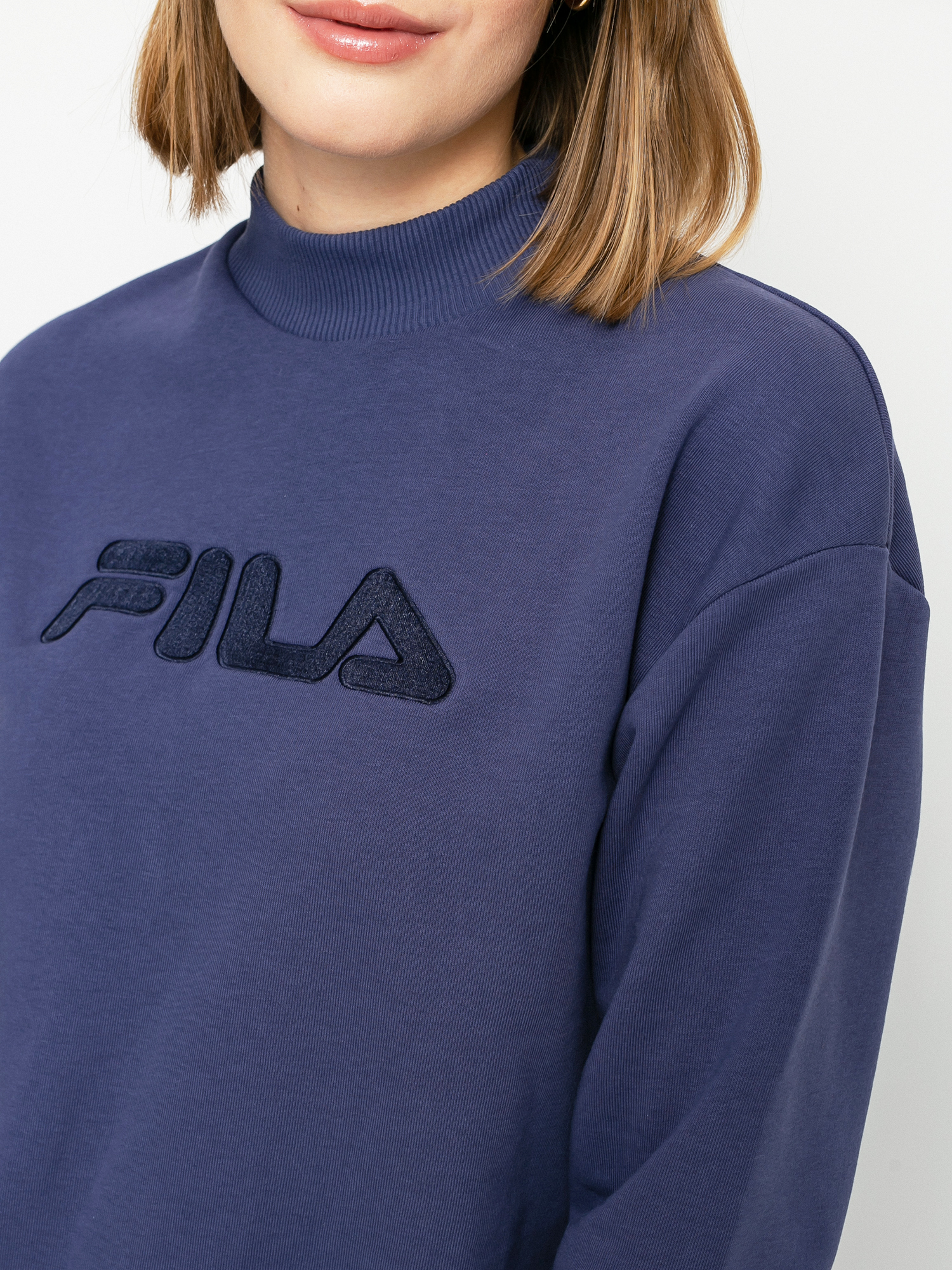 Fila Fauna Wide Cropped Wmn Pulóver (crown blue)