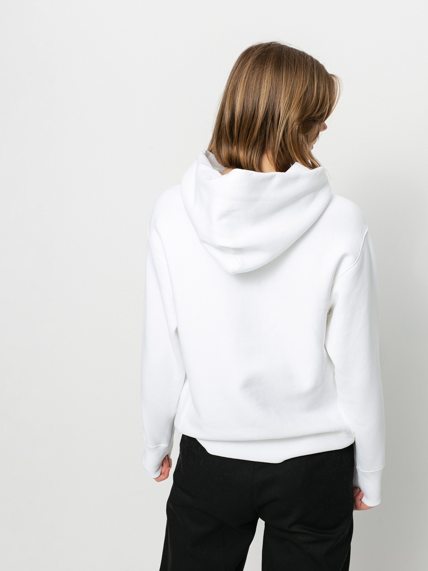 Champion Sweatshirt HD 113150 Wmn Kapucnis pulóver (wht)