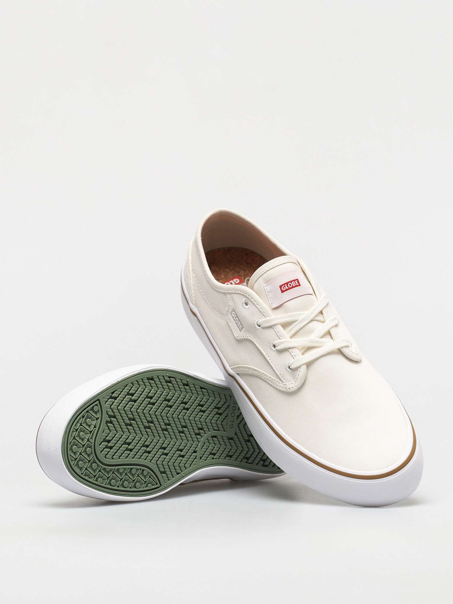 Globe Motley II Cipők (organic white/taj)