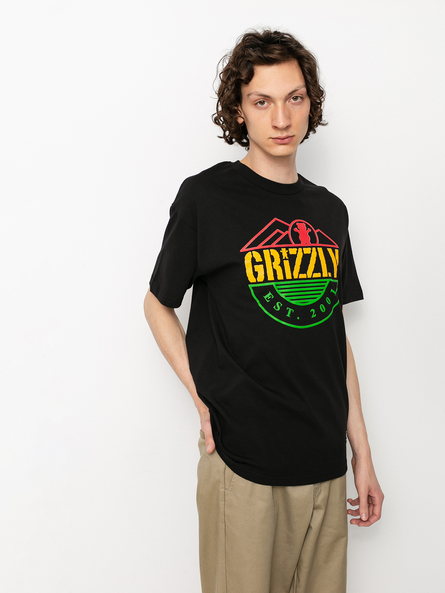 Grizzly Griptape Higher Standard Ujjatlan felső (black)