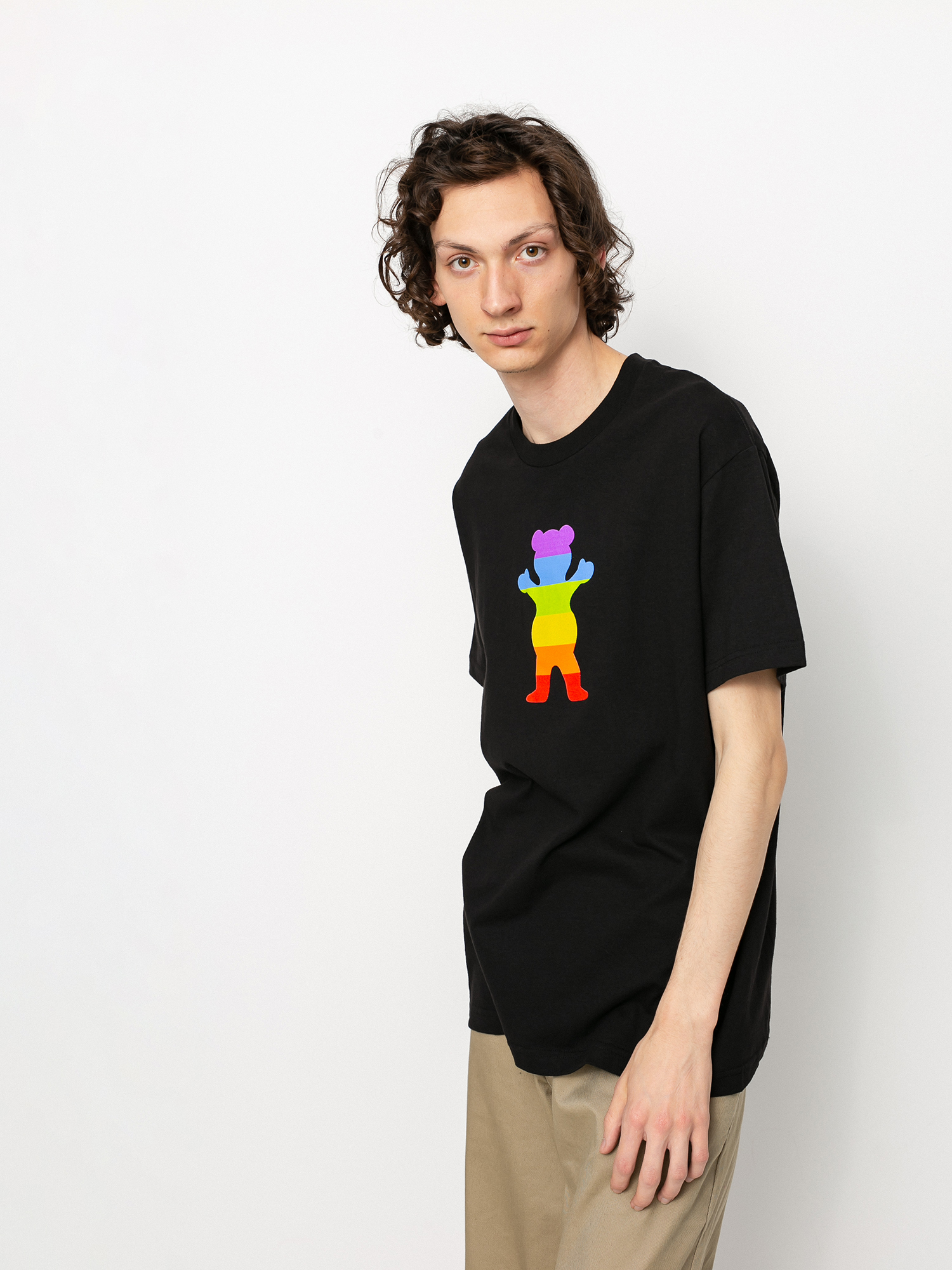 Grizzly Griptape Pride Bear Ujjatlan felső (black)