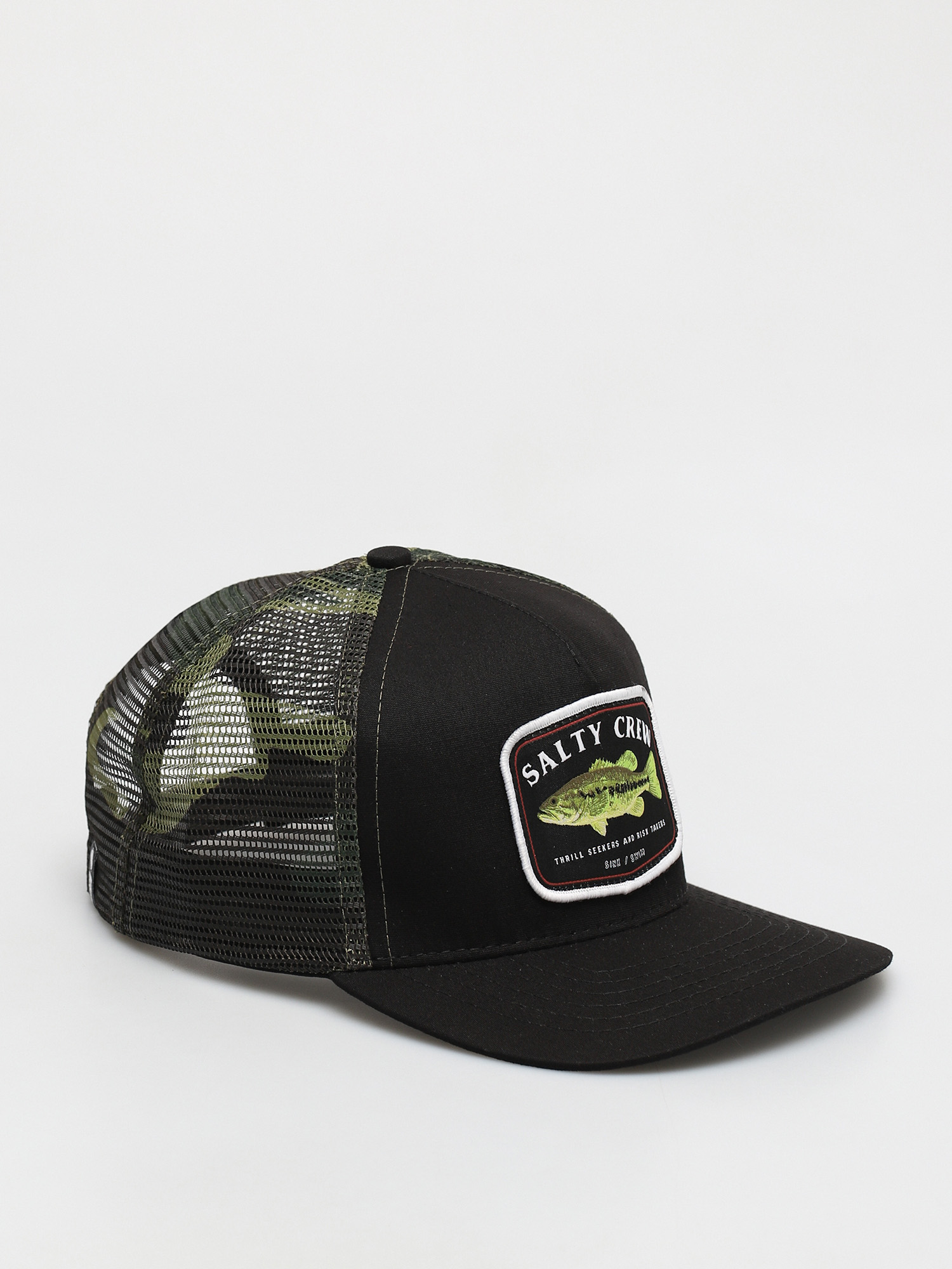 Salty Crew Bigmouth Trucker Baseball sapka (black/camo)