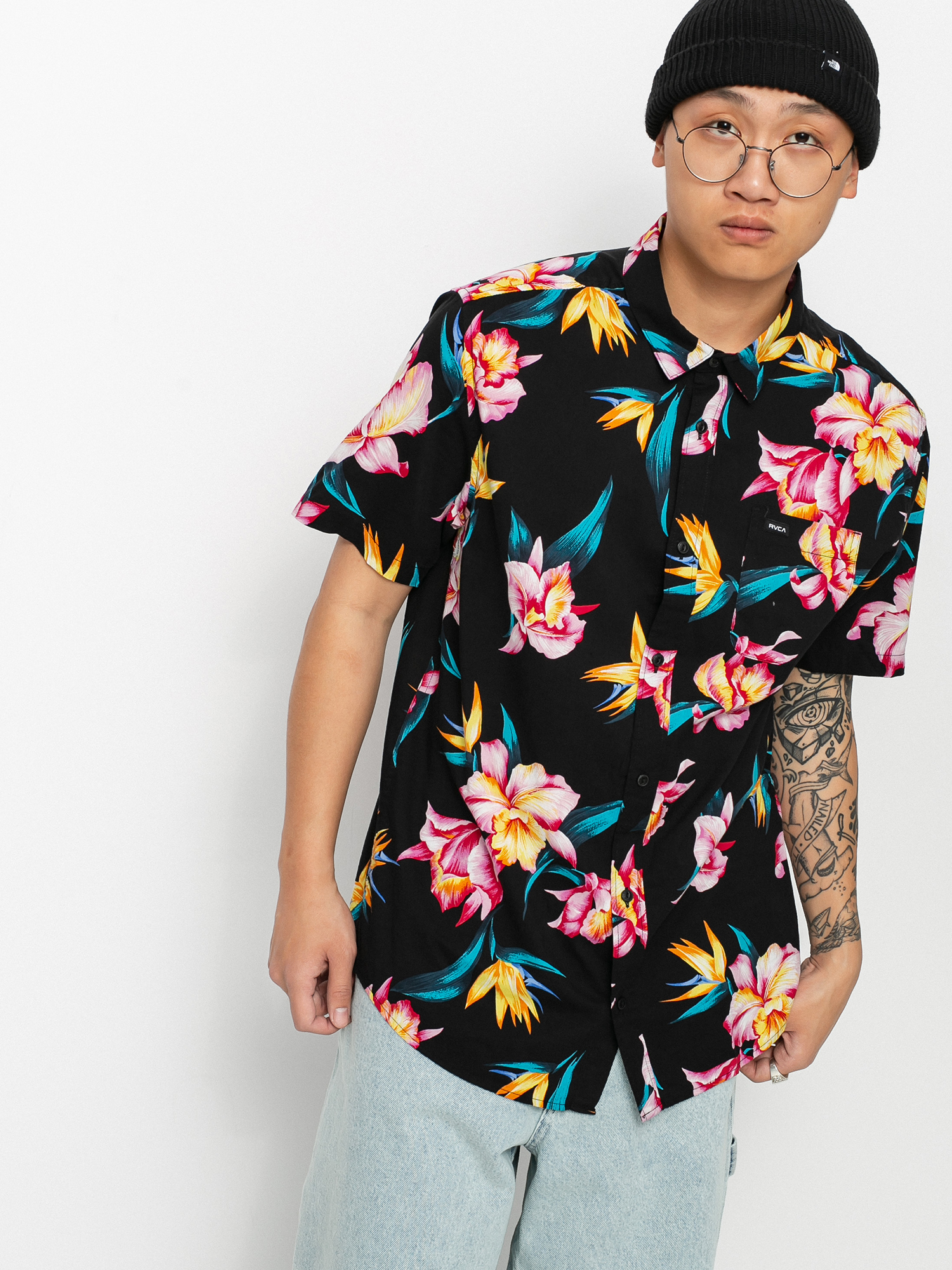 RVCA Akora Floral Ing (black)