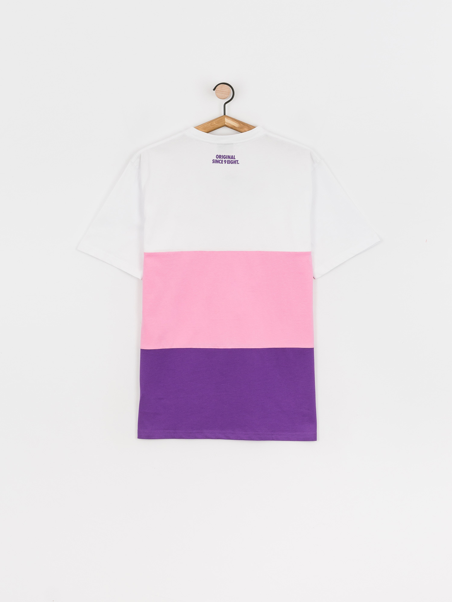 MassDnm Zone Ujjatlan felső (white/lt pink/purple)