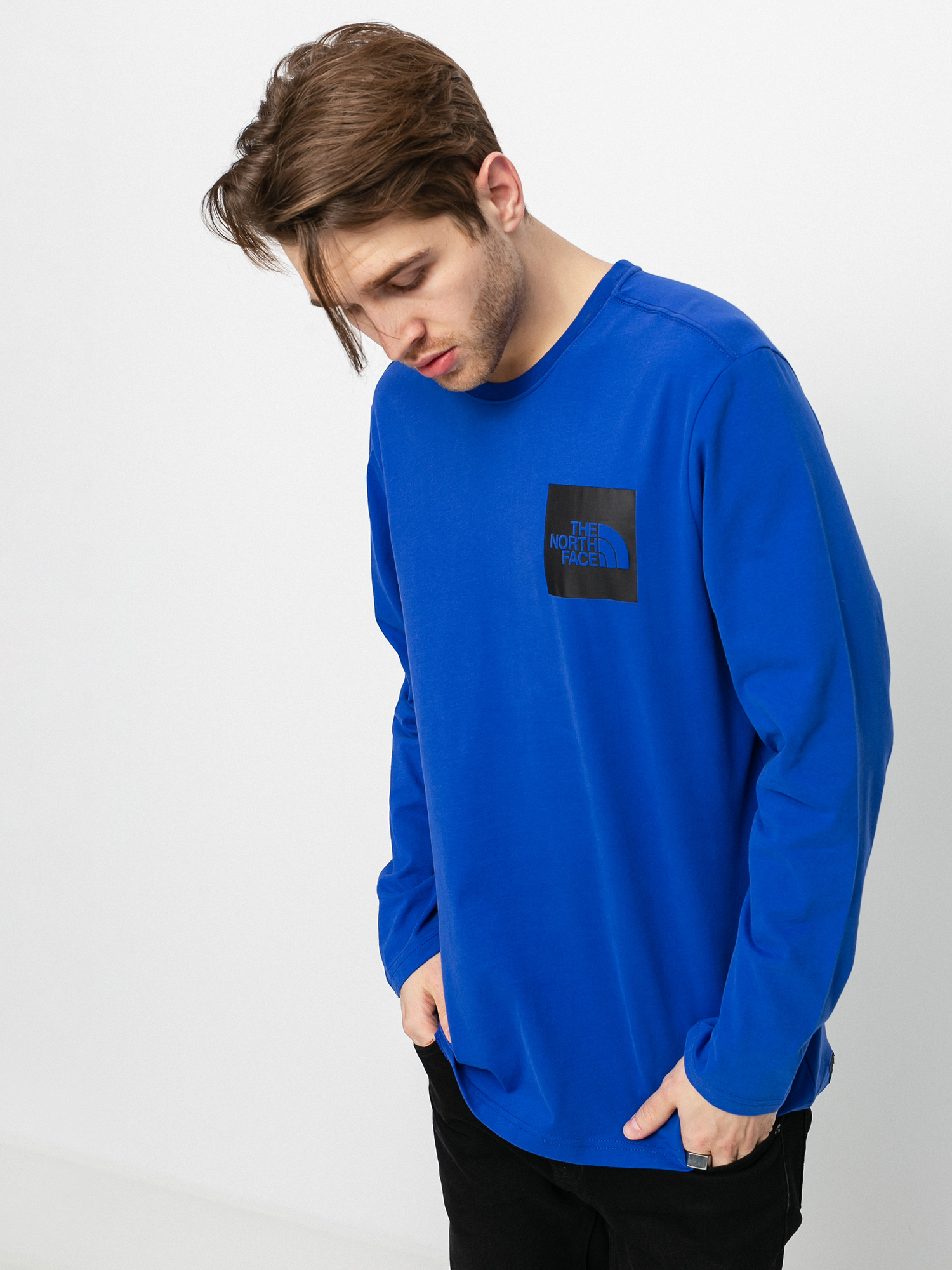 The North Face Fine Hosszú ujjú felső (tnf blue)