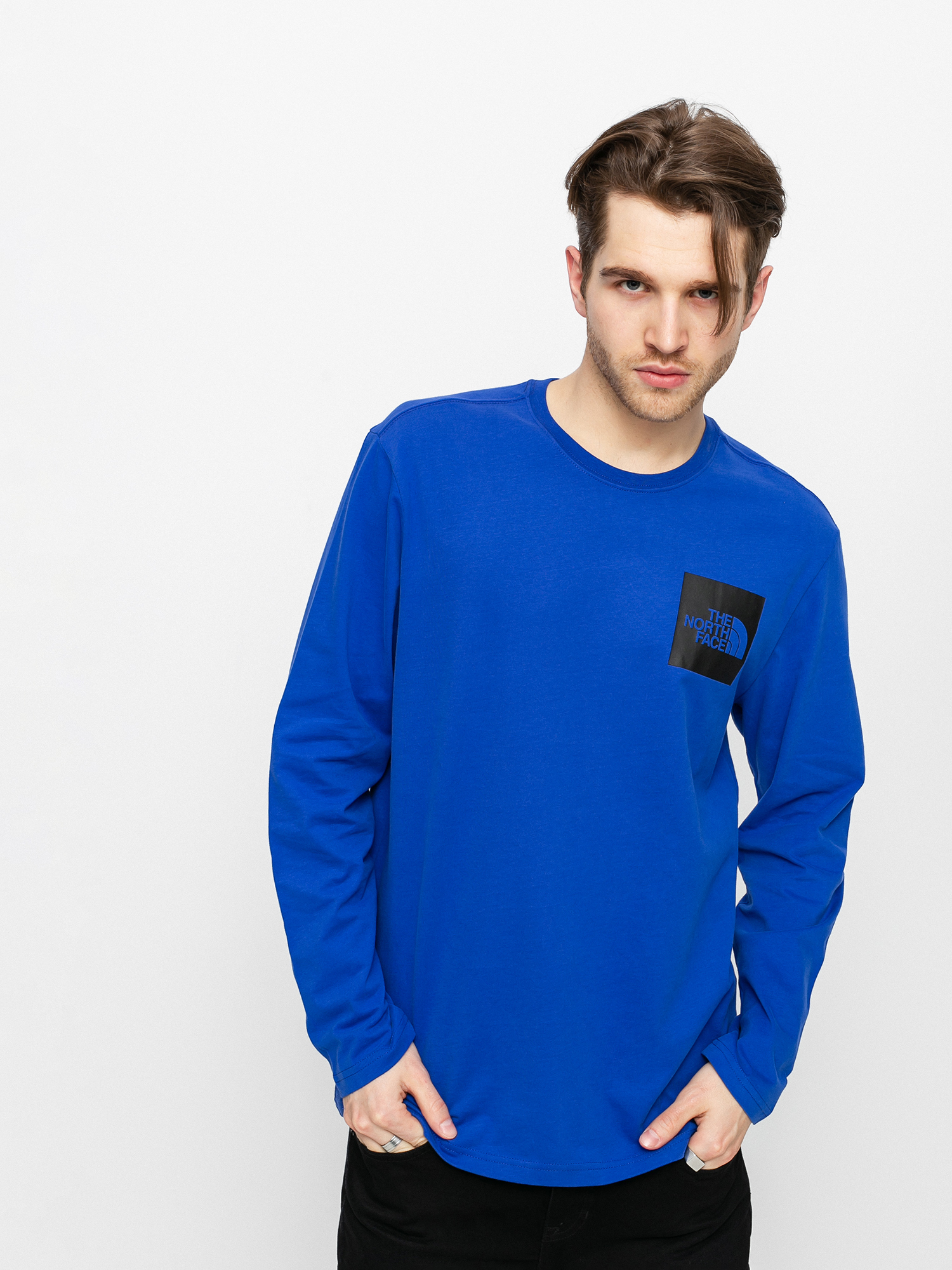 The North Face Fine Hosszú ujjú felső (tnf blue)