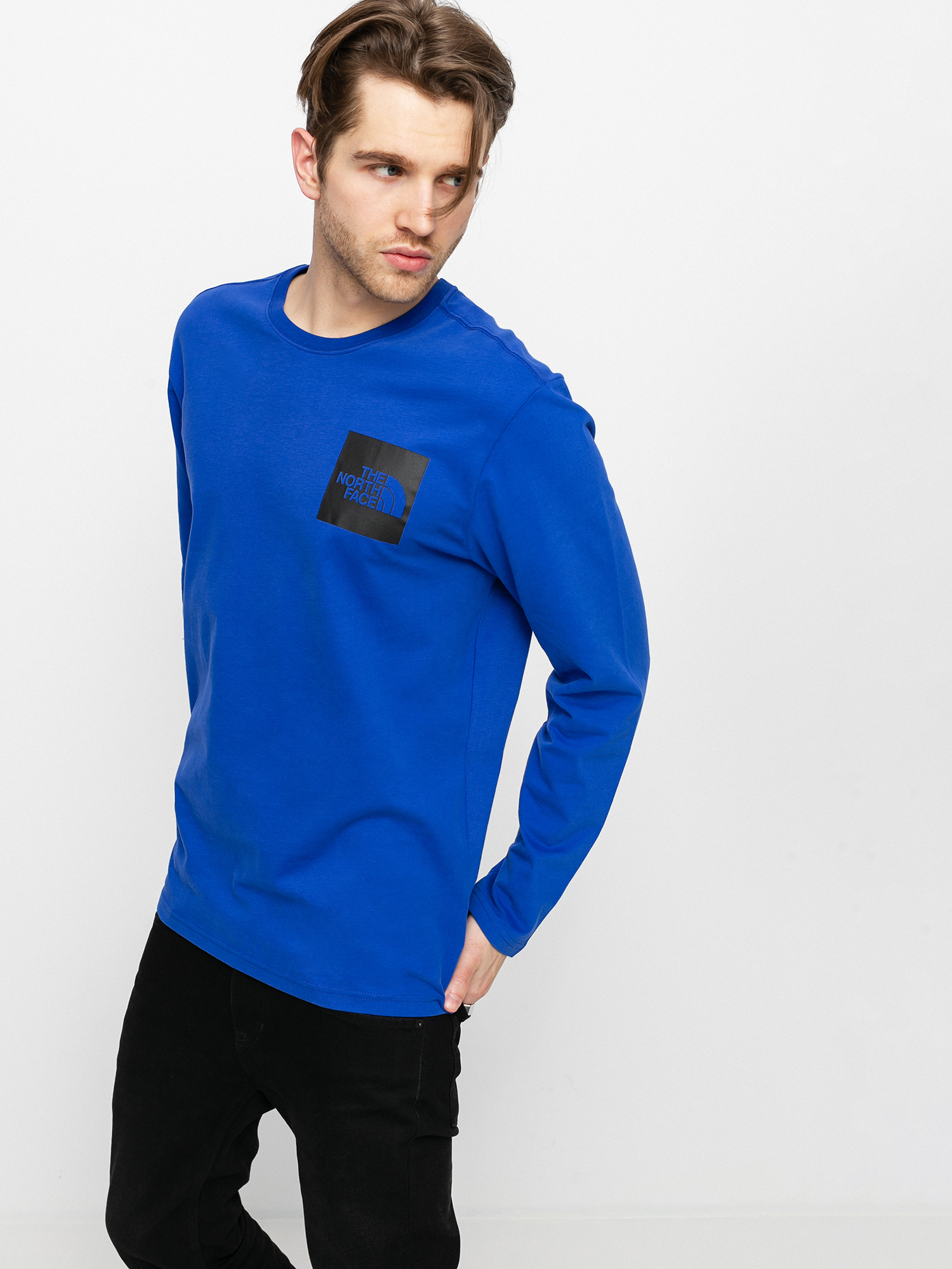 The North Face Fine Hosszú ujjú felső (tnf blue)