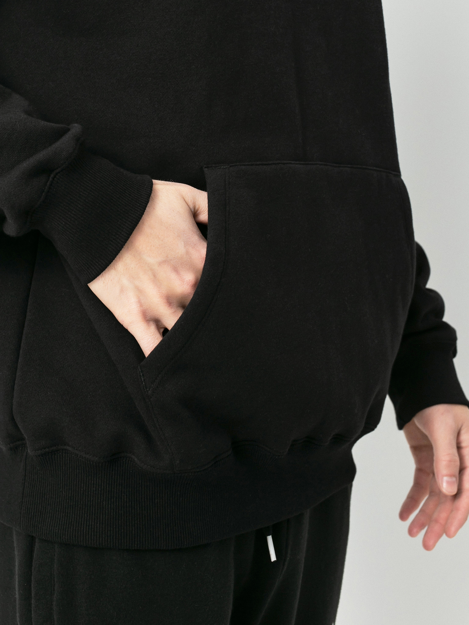 Volcom Erith HD Kapucnis pulóver (black)