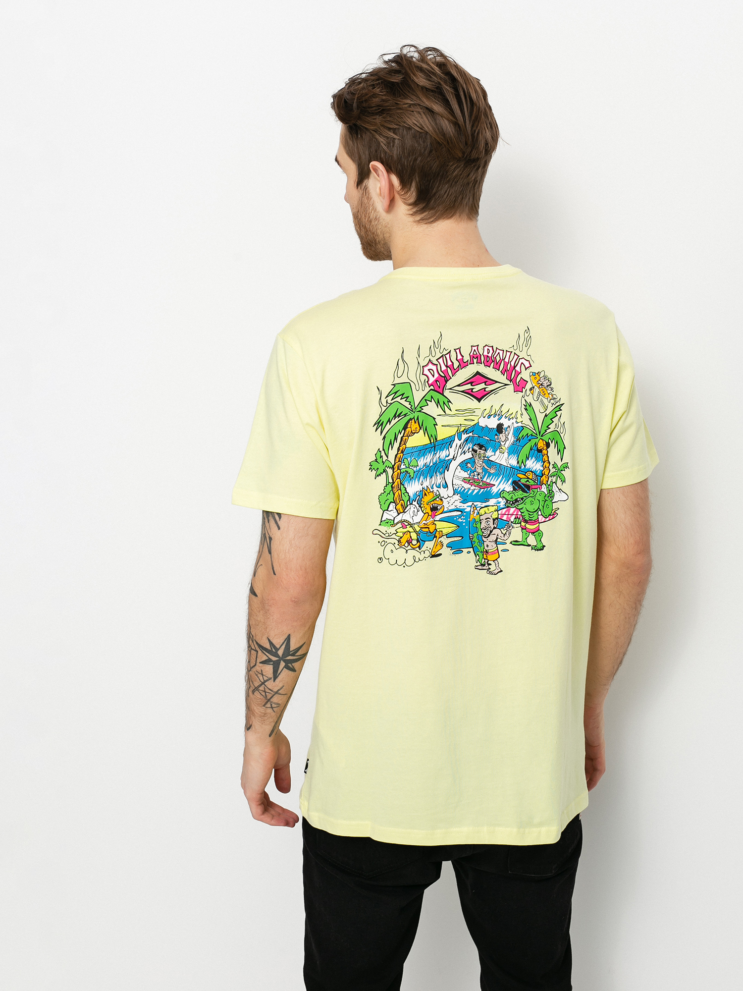 Billabong Gang Of Gangs Ujjatlan felső (beeswax)