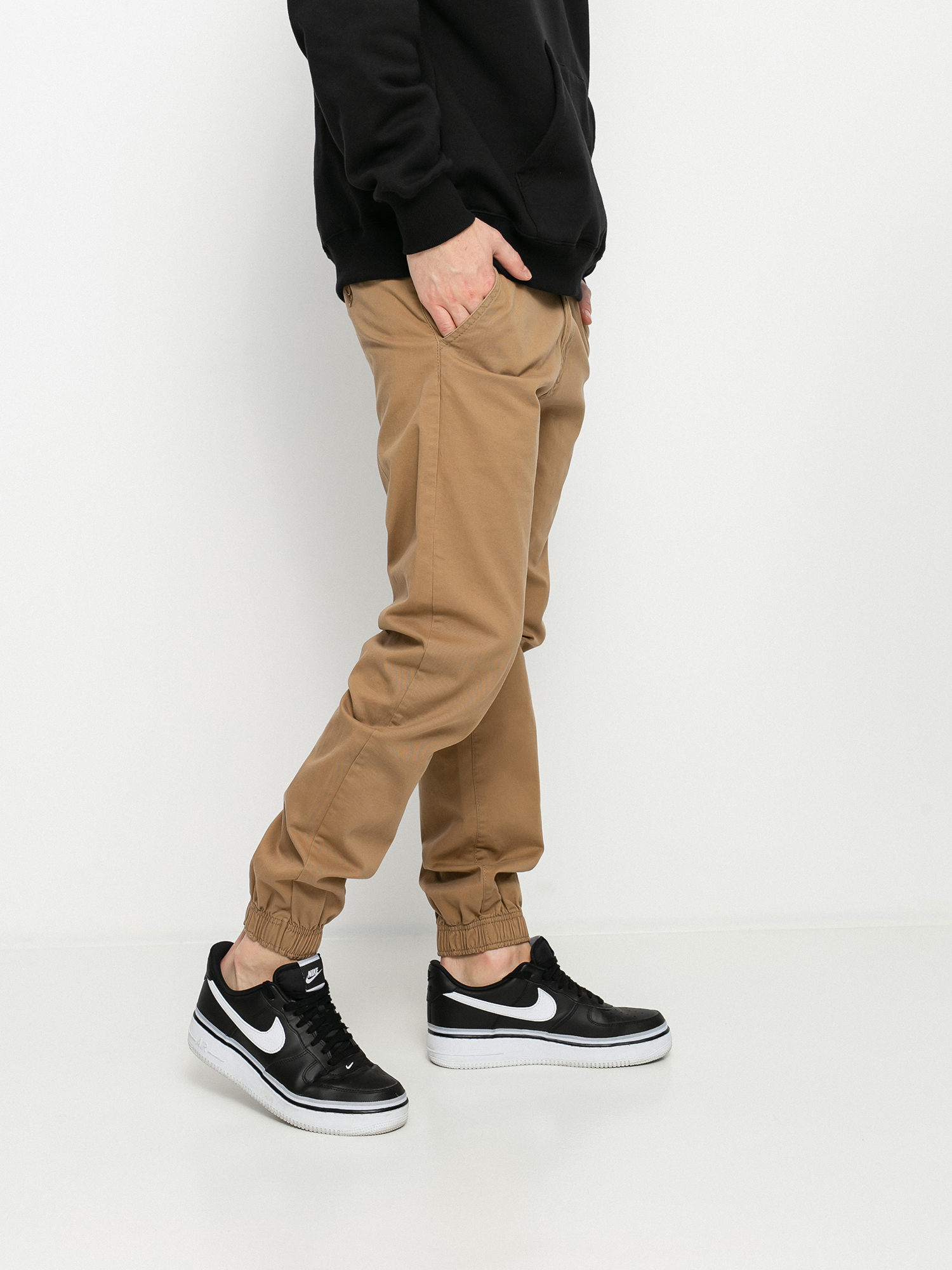 Prosto Chino Jogger Kisnadrág (carmel)