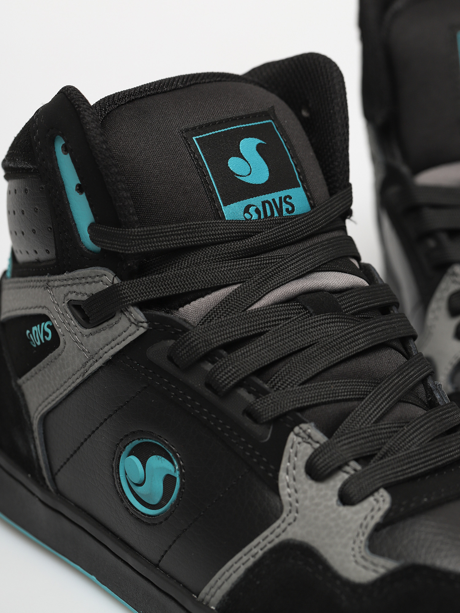 DVS Honcho Cipők (black charcoal turquois suede)