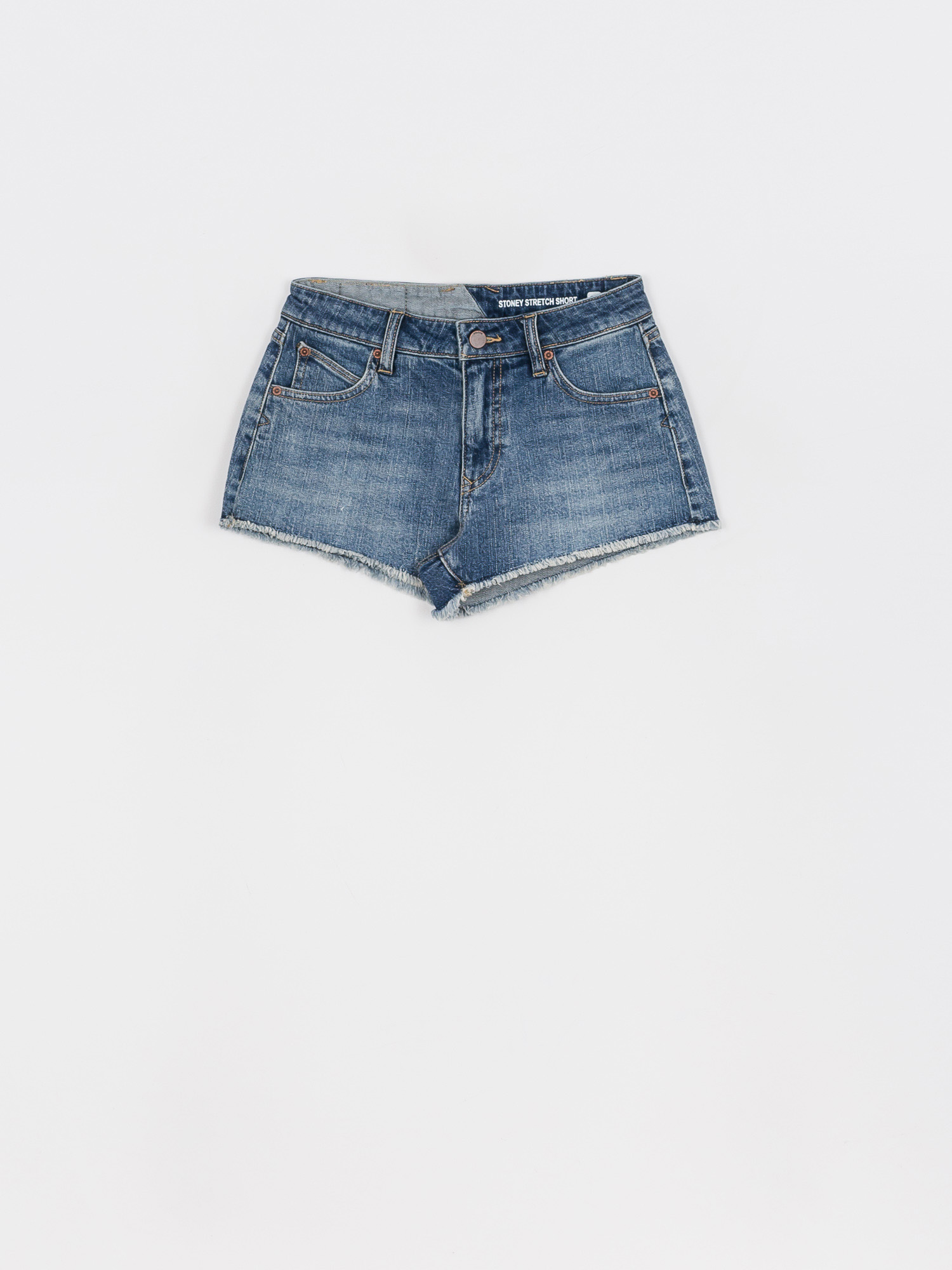 Volcom Stoney Stretch Wmn Rövidnadrág (blue swift wash)