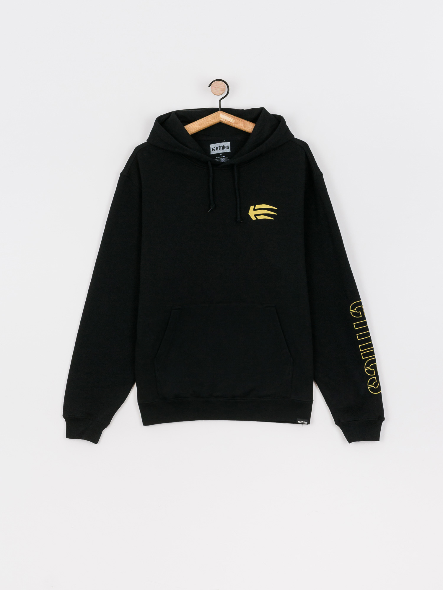 Etnies Joslin HD Kapucnis pulóver (black/gold)
