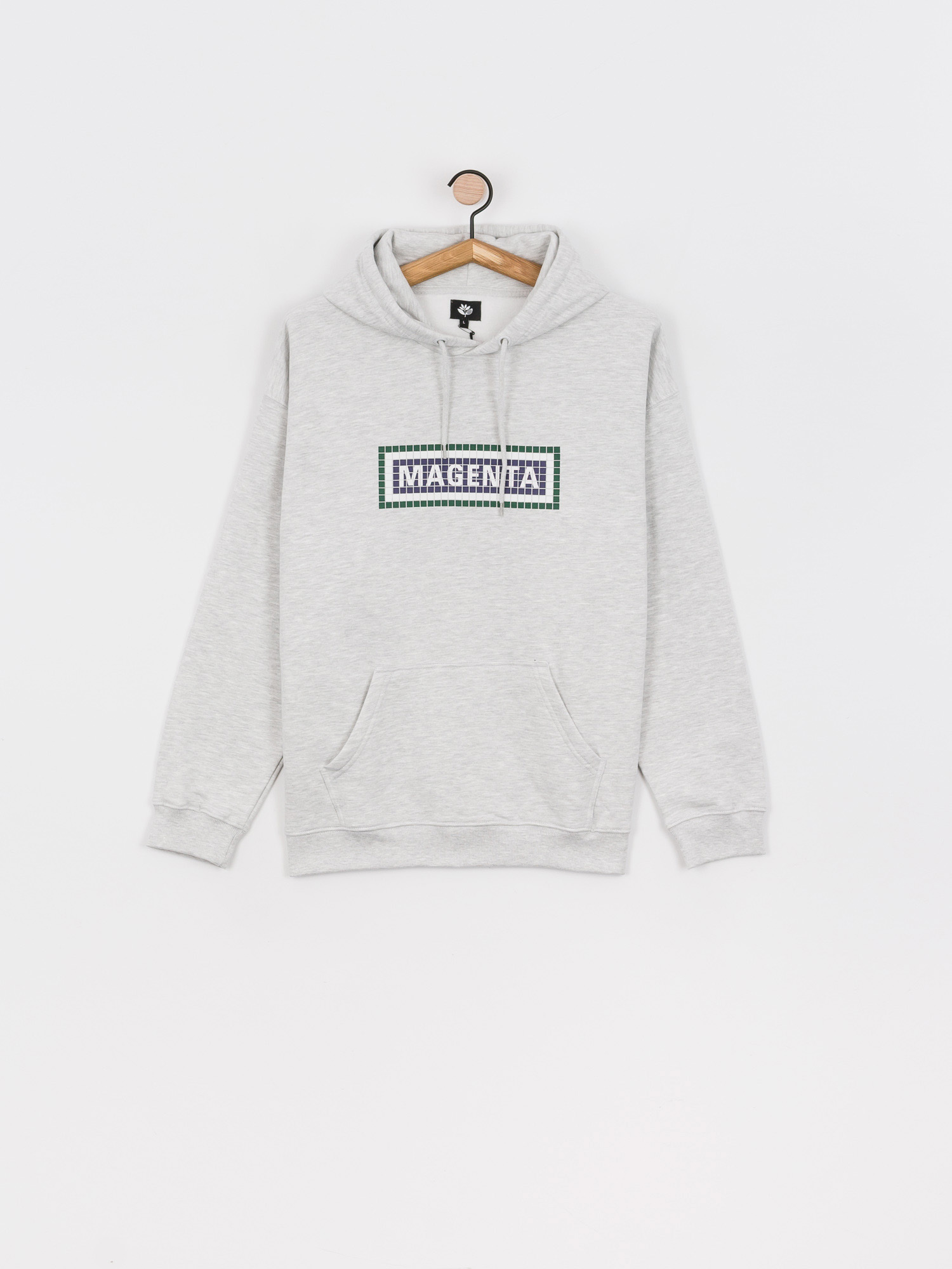 Magenta Magenta Station HD Kapucnis pulóver (ash)