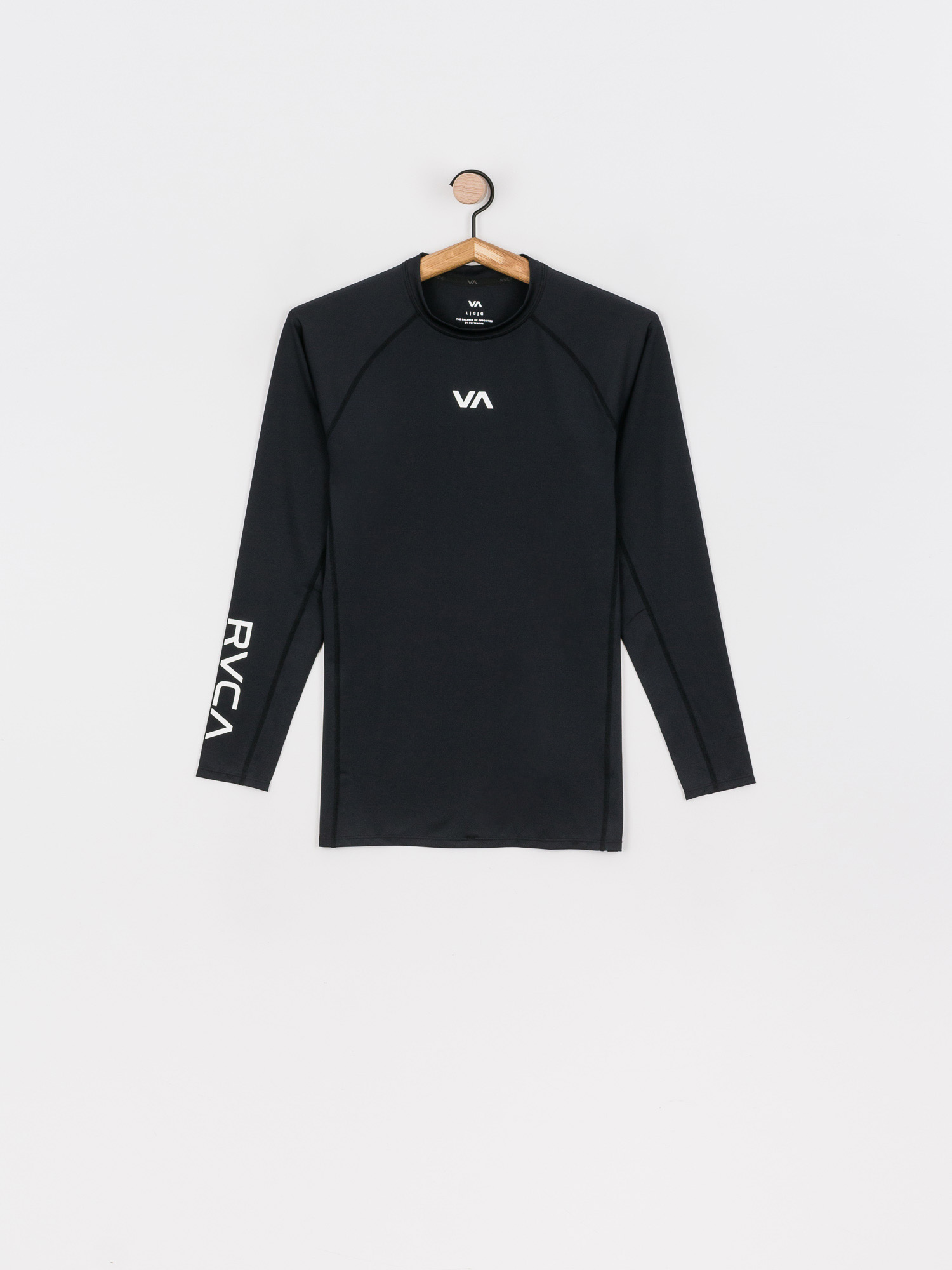 RVCA Sport Rashguard Hosszú ujjú felső (black)