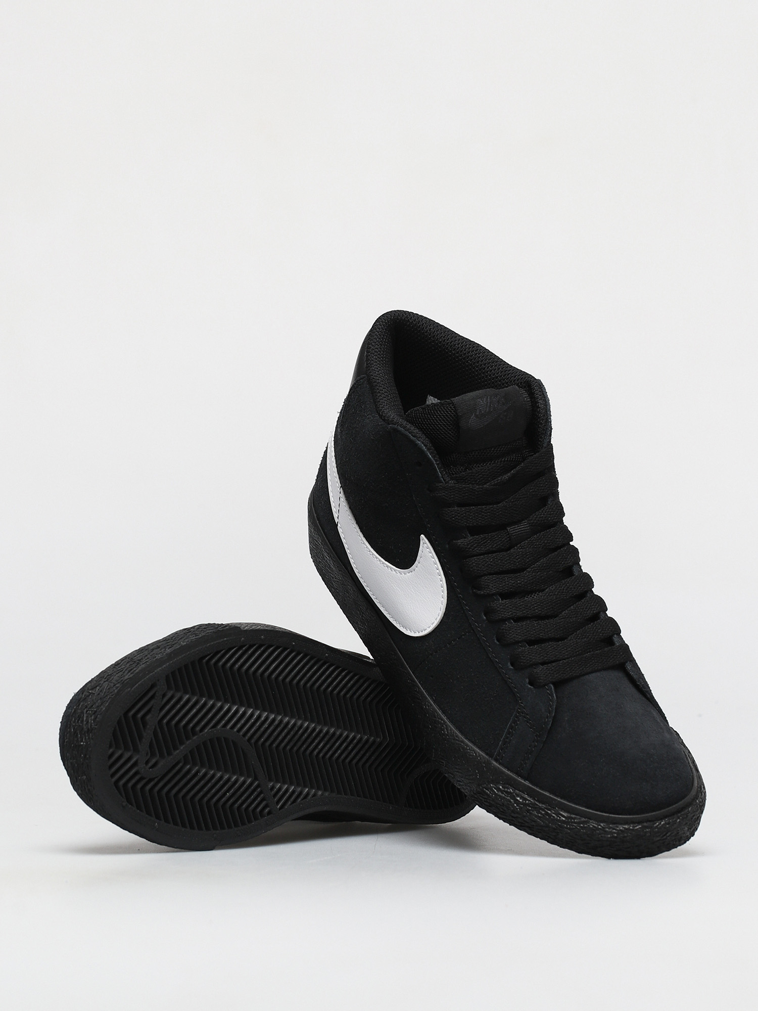 Nike SB Zoom Blazer Mid Cipők (black/white black black)