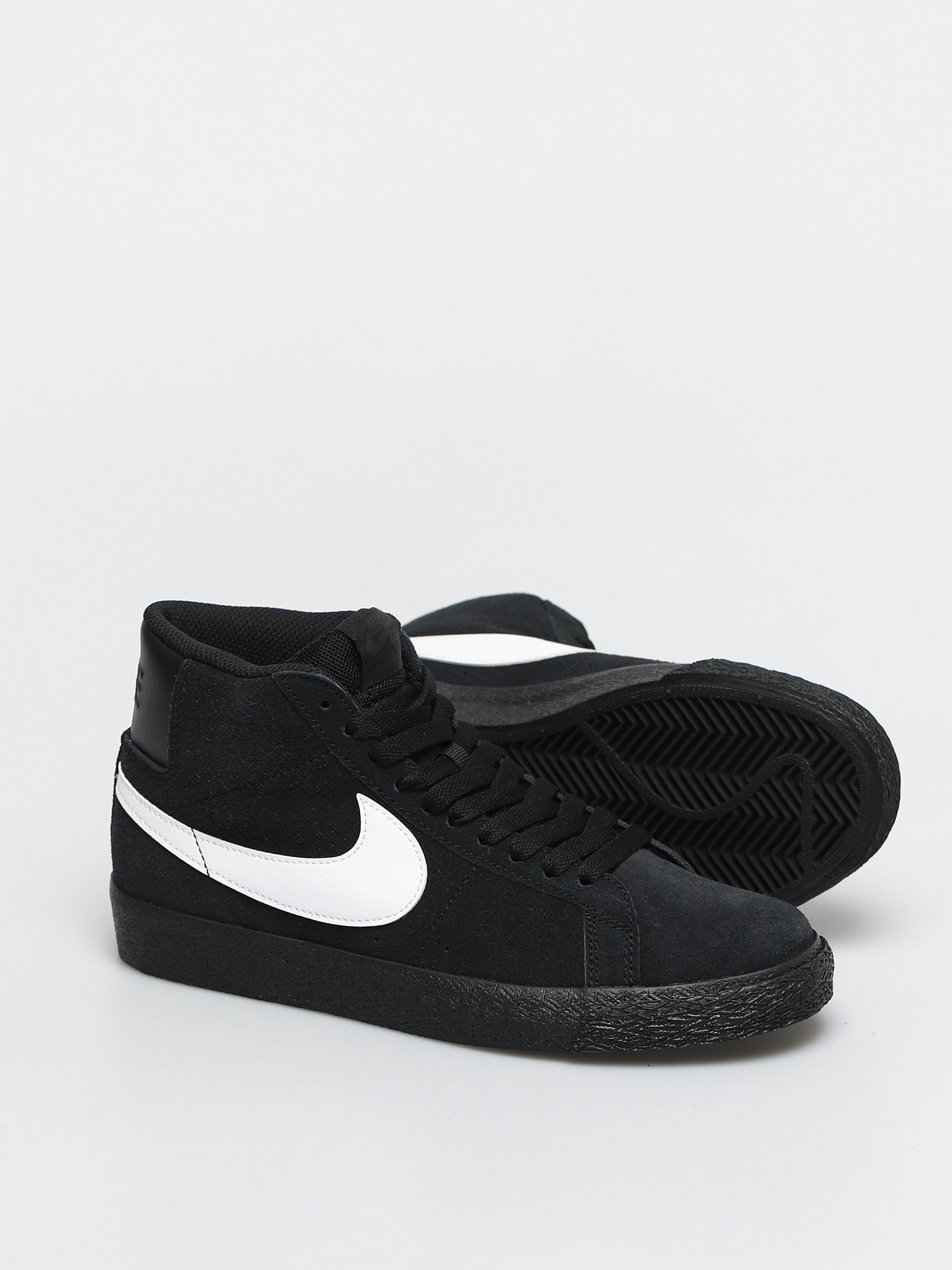 Nike SB Zoom Blazer Mid Cipők (black/white black black)