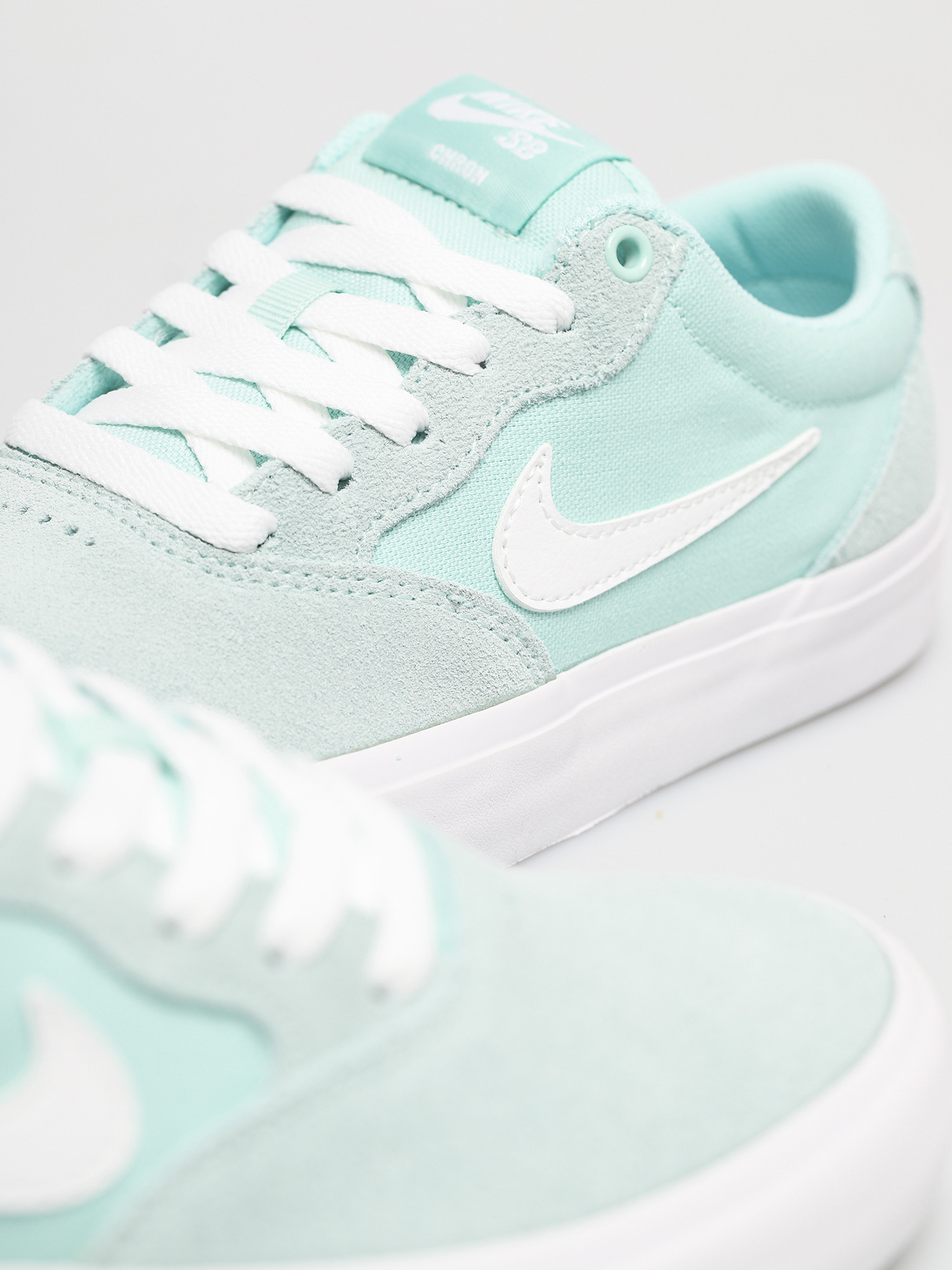 Nike SB Chron Solarsoft Cipők (light dew/white light dew white)