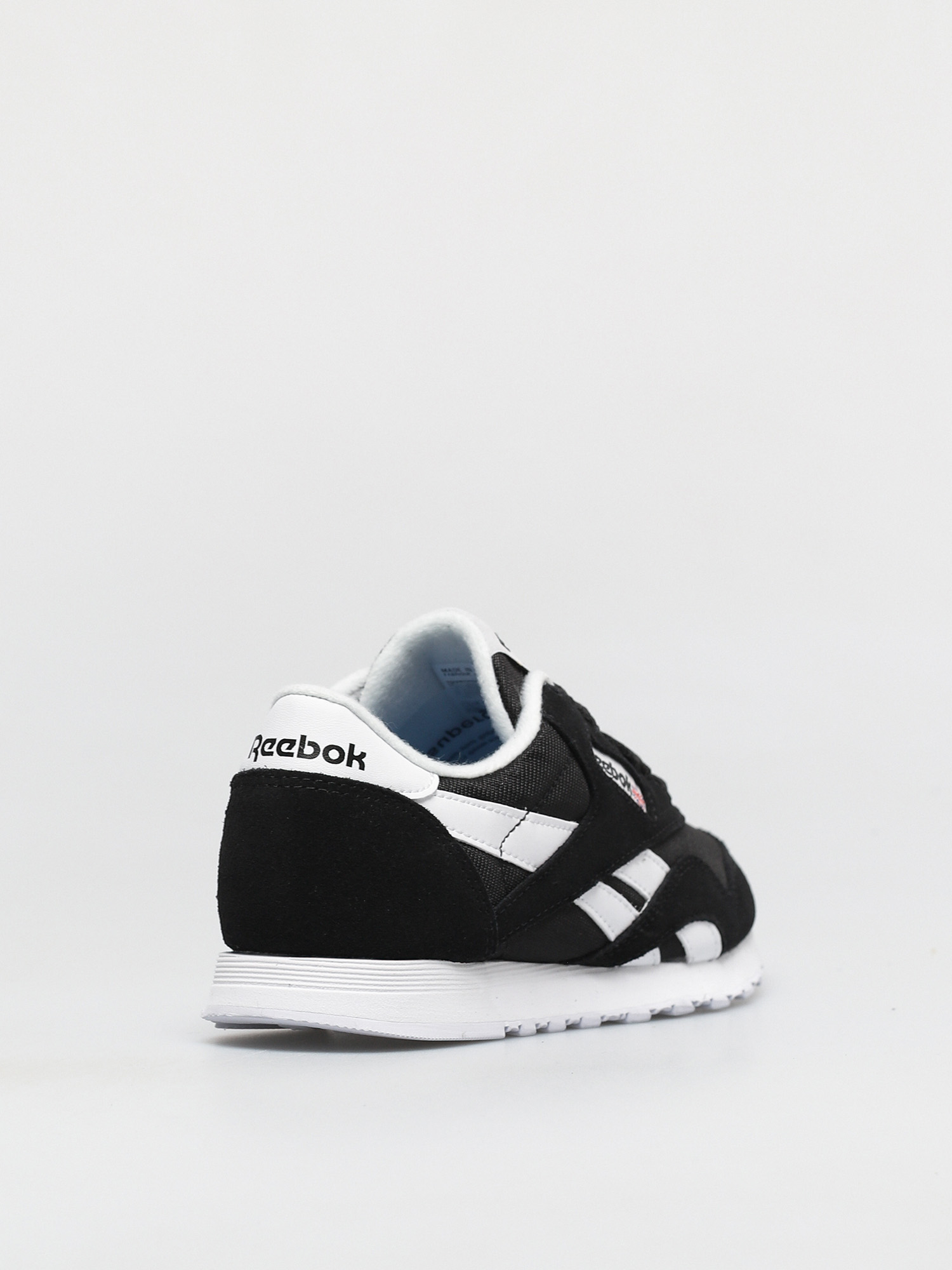 Reebok Cl Nylon Wmn Cipők (black/black/white)