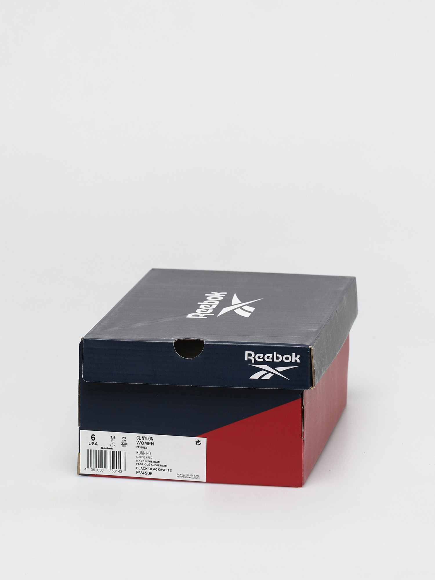 Reebok Cl Nylon Wmn Cipők (black/black/white)
